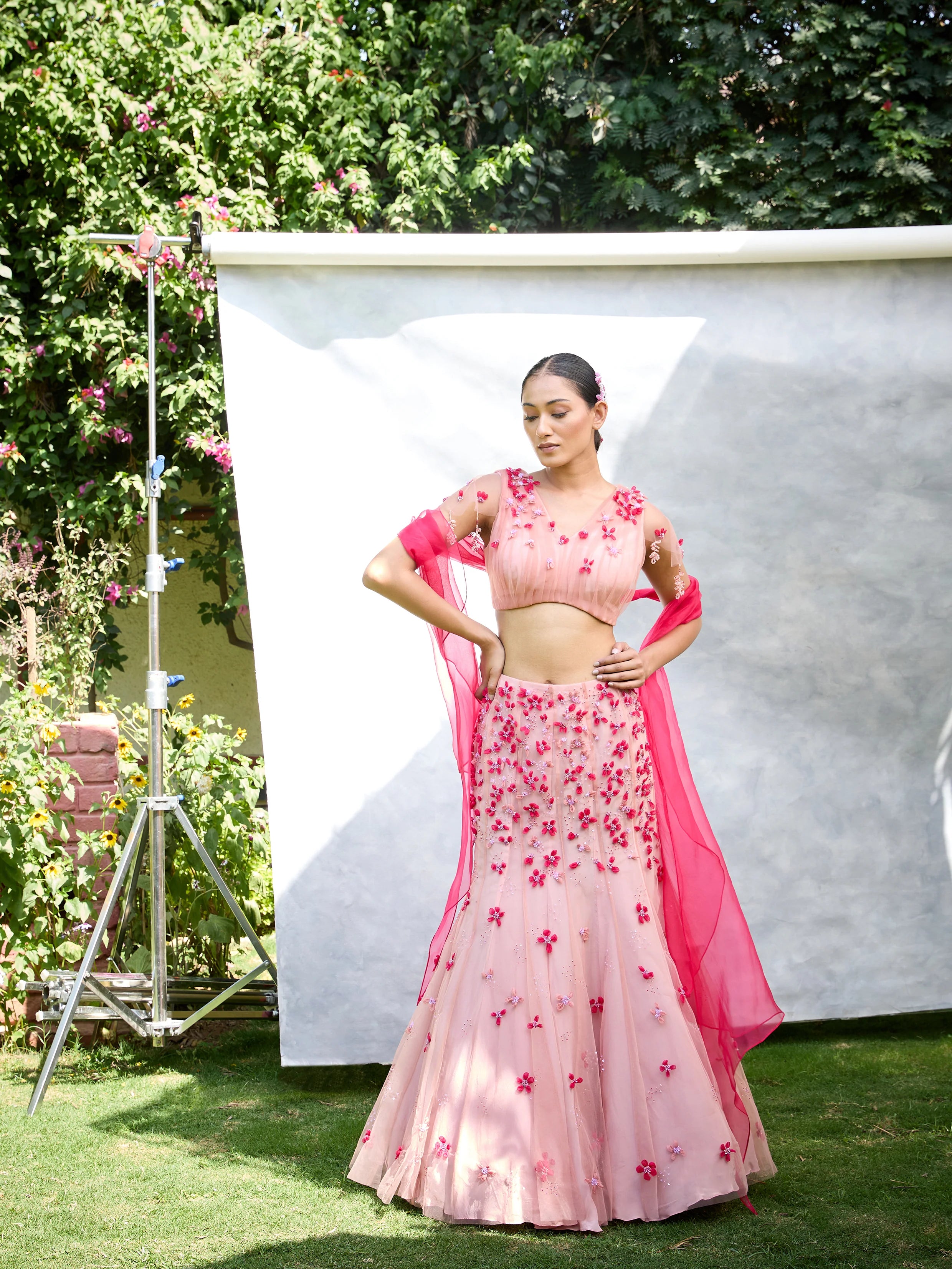 The Petal Lehenga Set