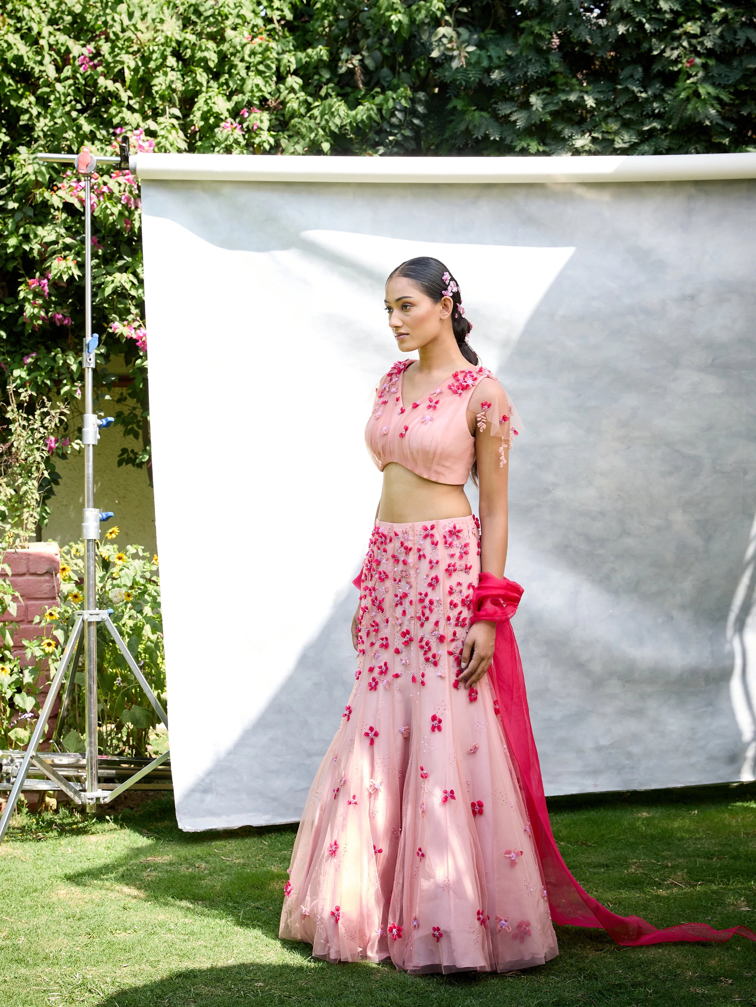 The Petal Lehenga Set