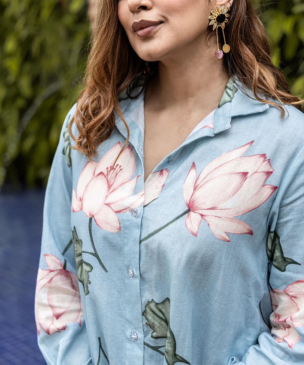 Blue Lotus Dress