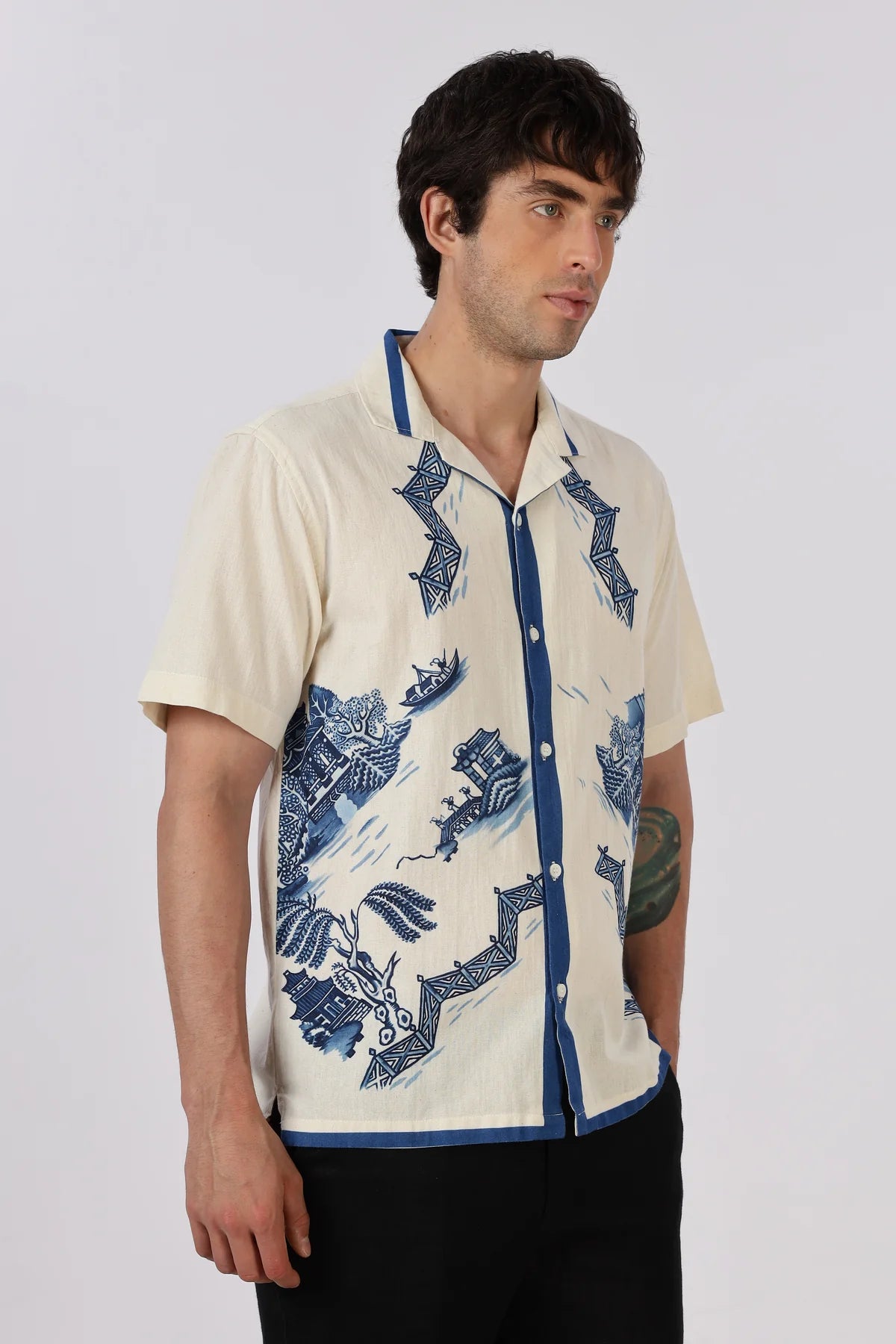 Tideway Tales Cuban Collar Shirt