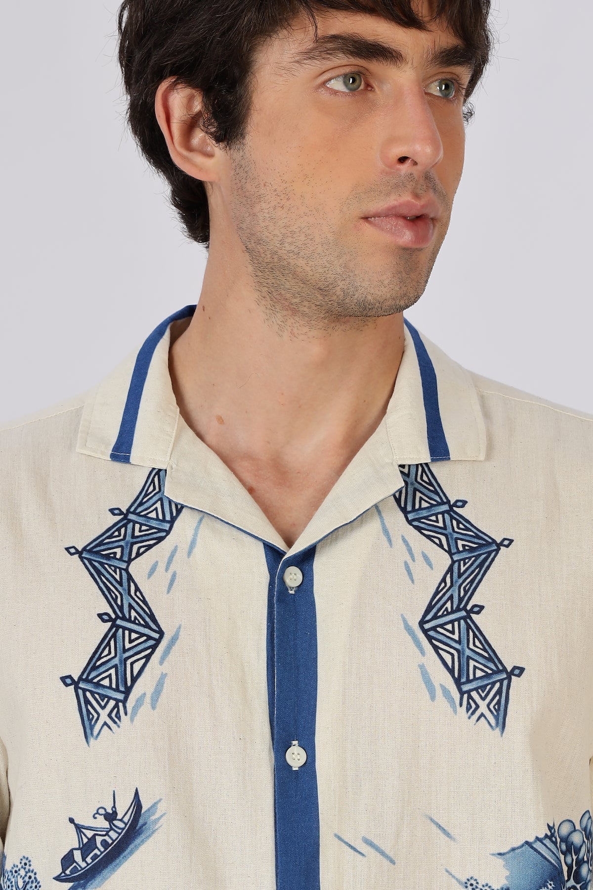 Tideway Tales Cuban Collar Shirt