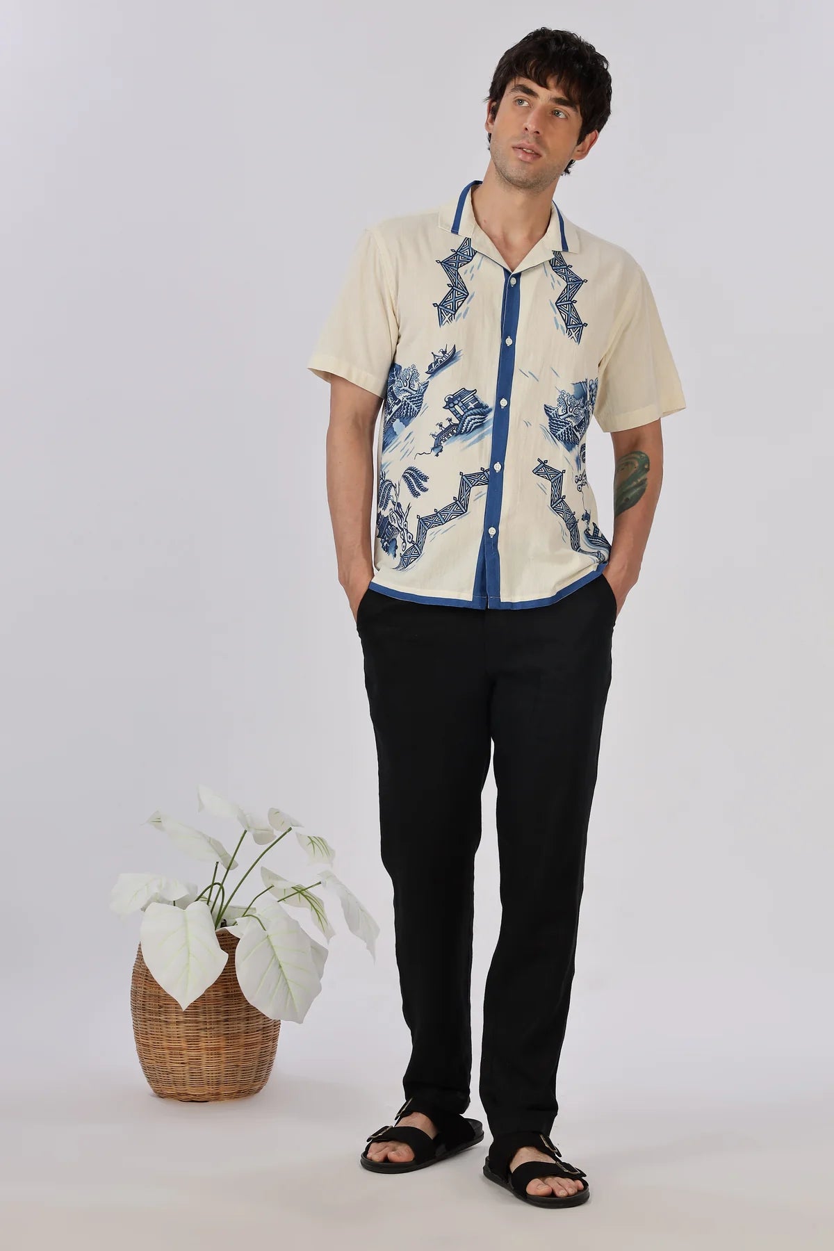 Tideway Tales Cuban Collar Shirt