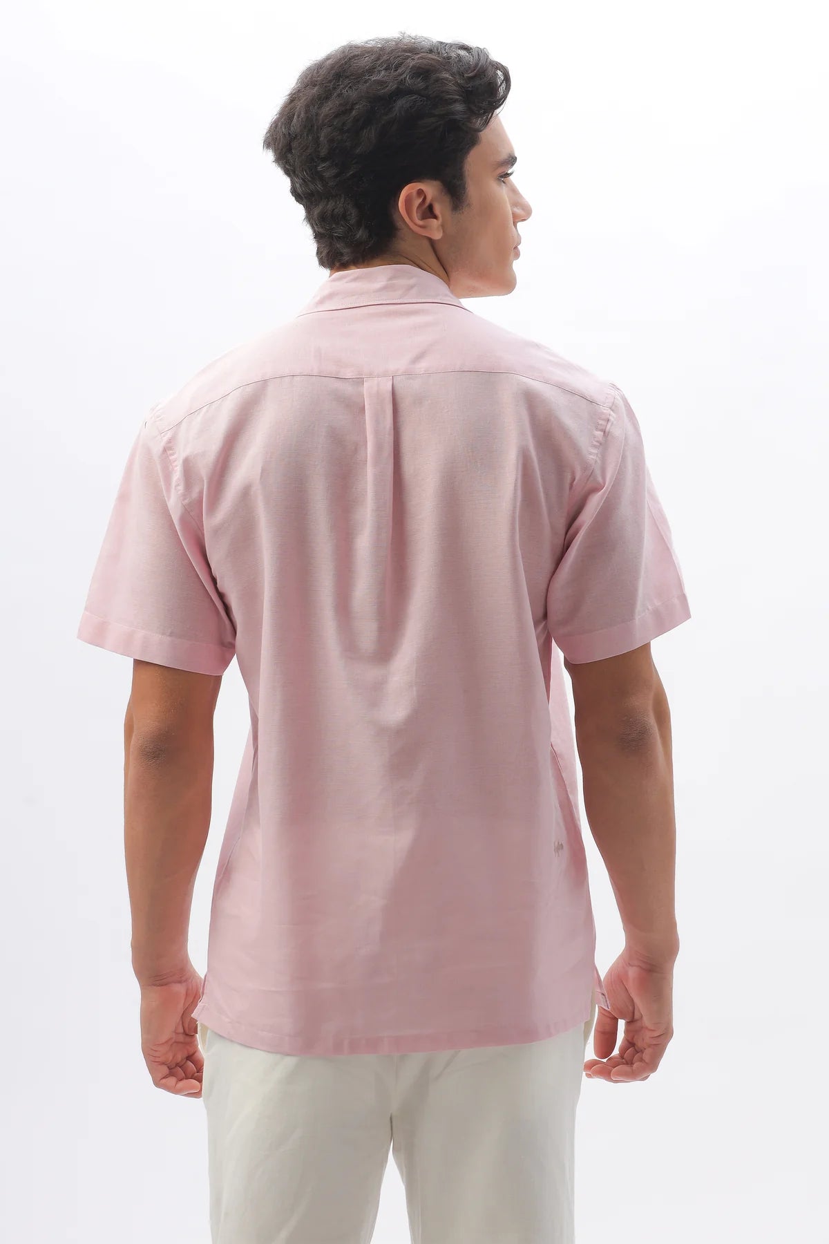 Best seller Pink Floral Embroidery Shirt
