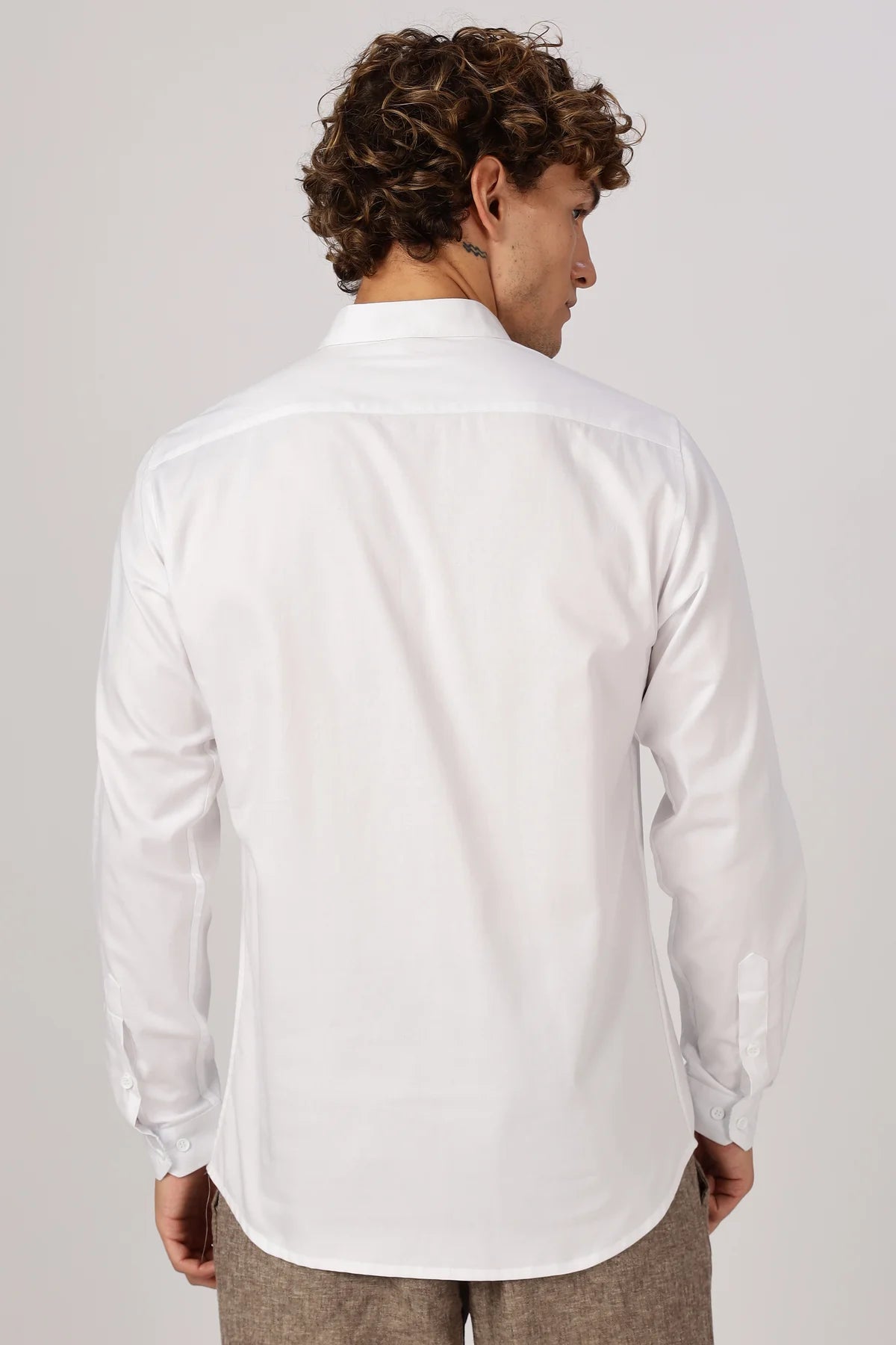 Whispers of the Coastline Embroidery Shirt