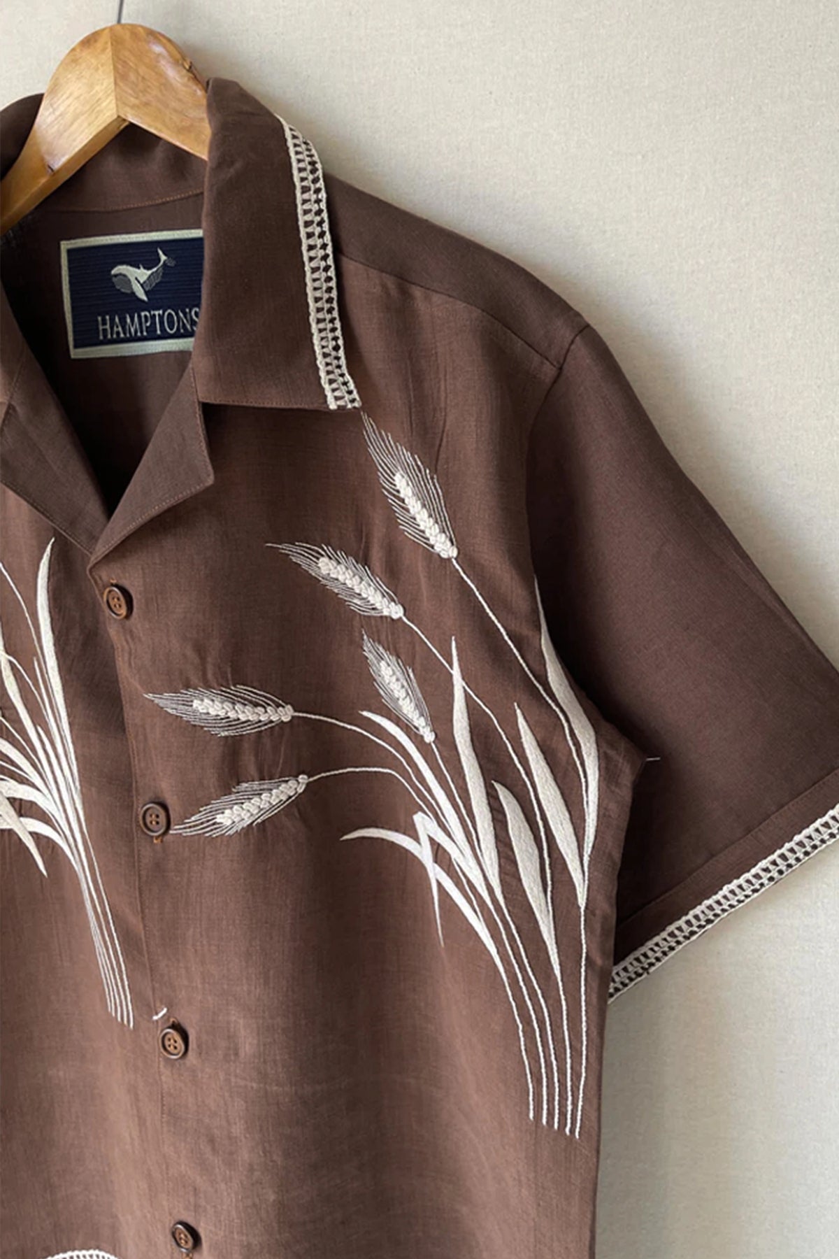 Houston Barley Embroidery Shirt