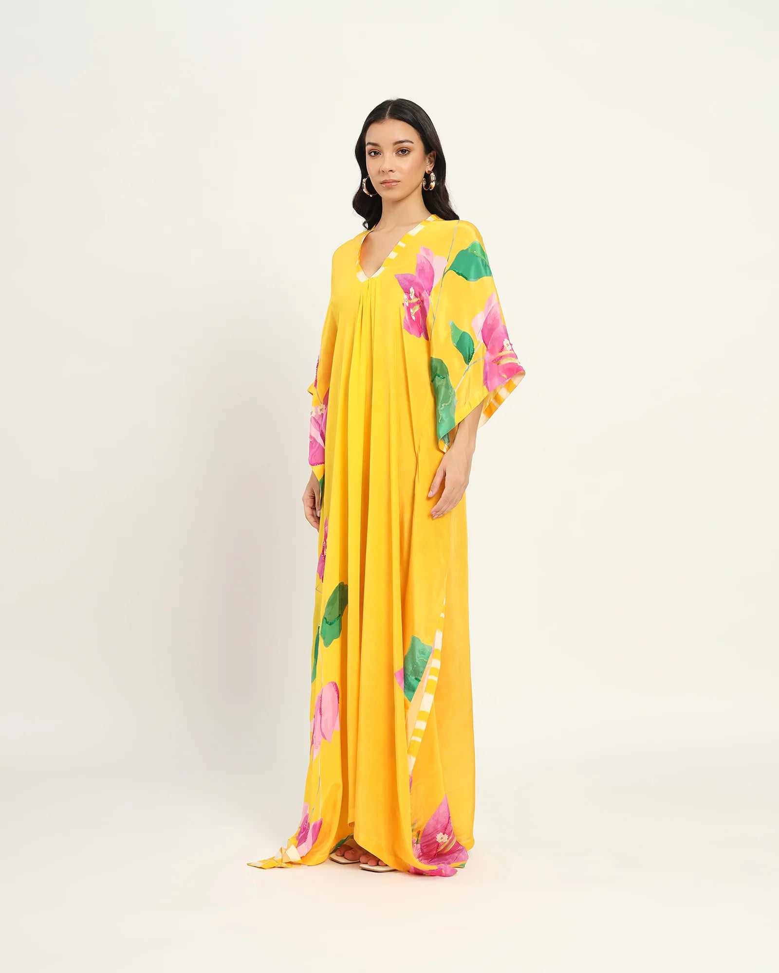 Bougainvillea Kaftaan dress