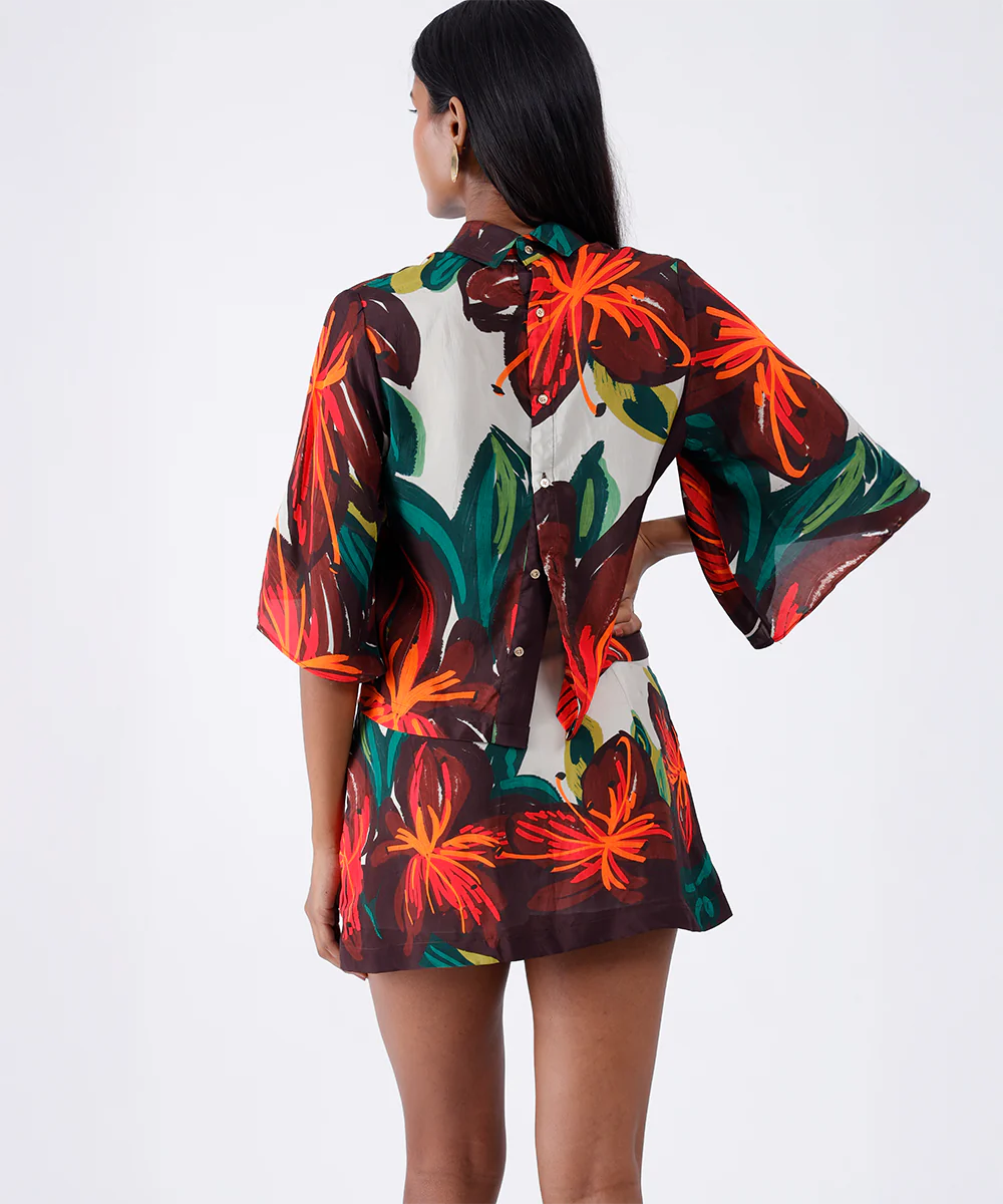 Floralys Shirt Set