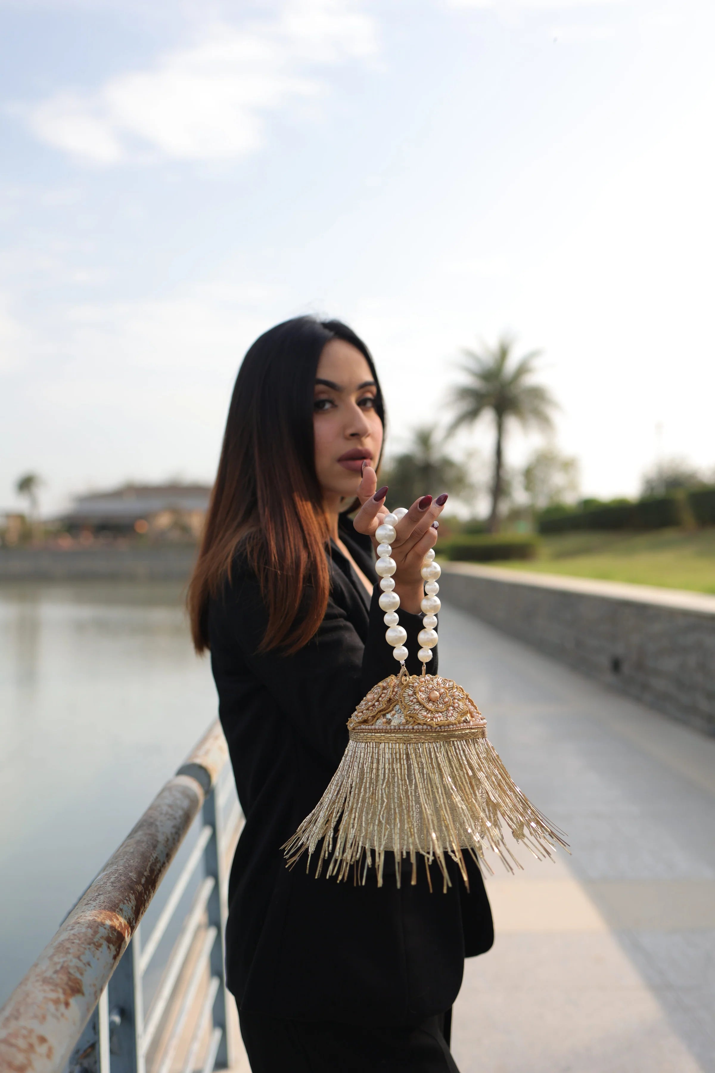 Swirl Bucket Bag