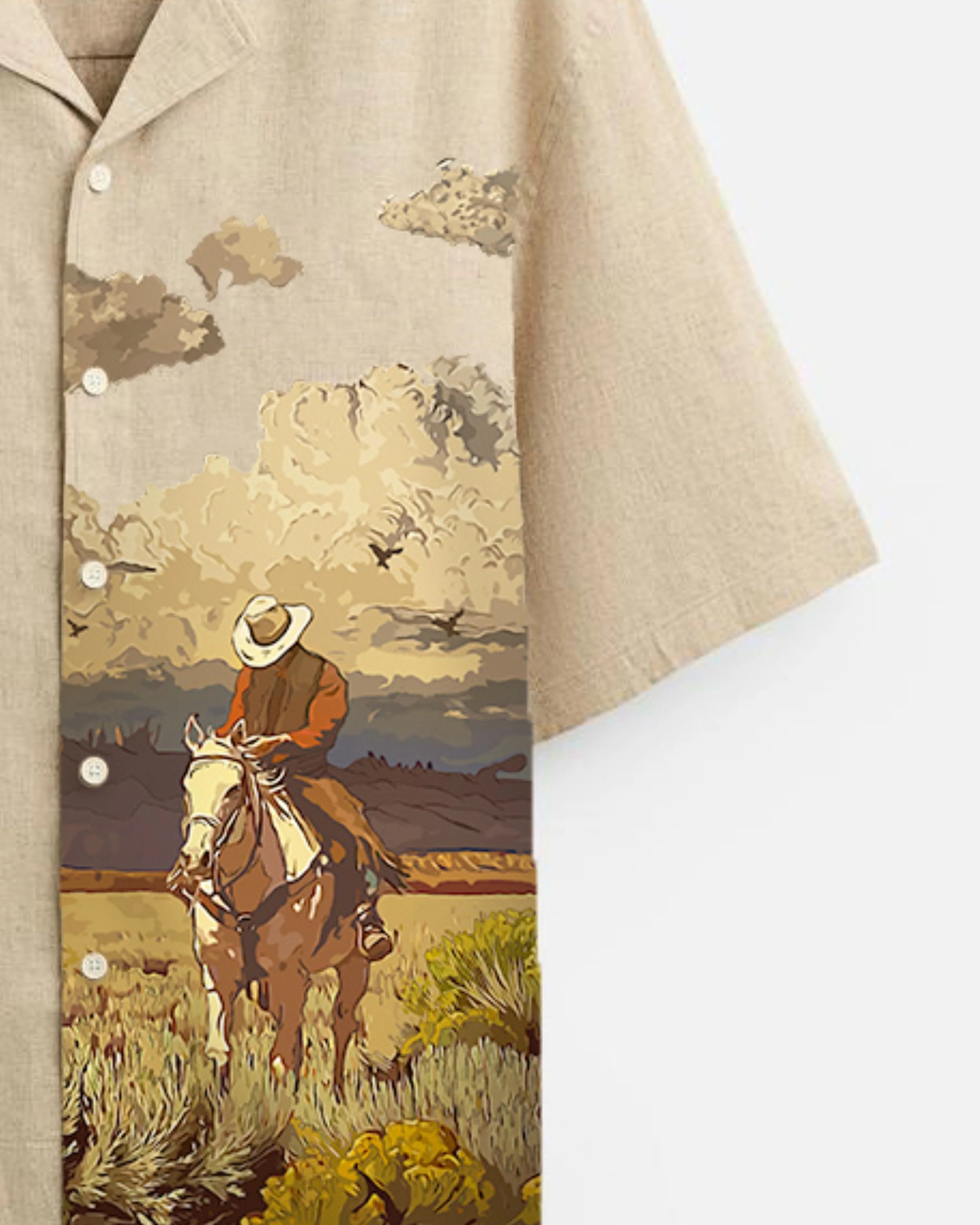 Desert Odyssey - Linen Shirt