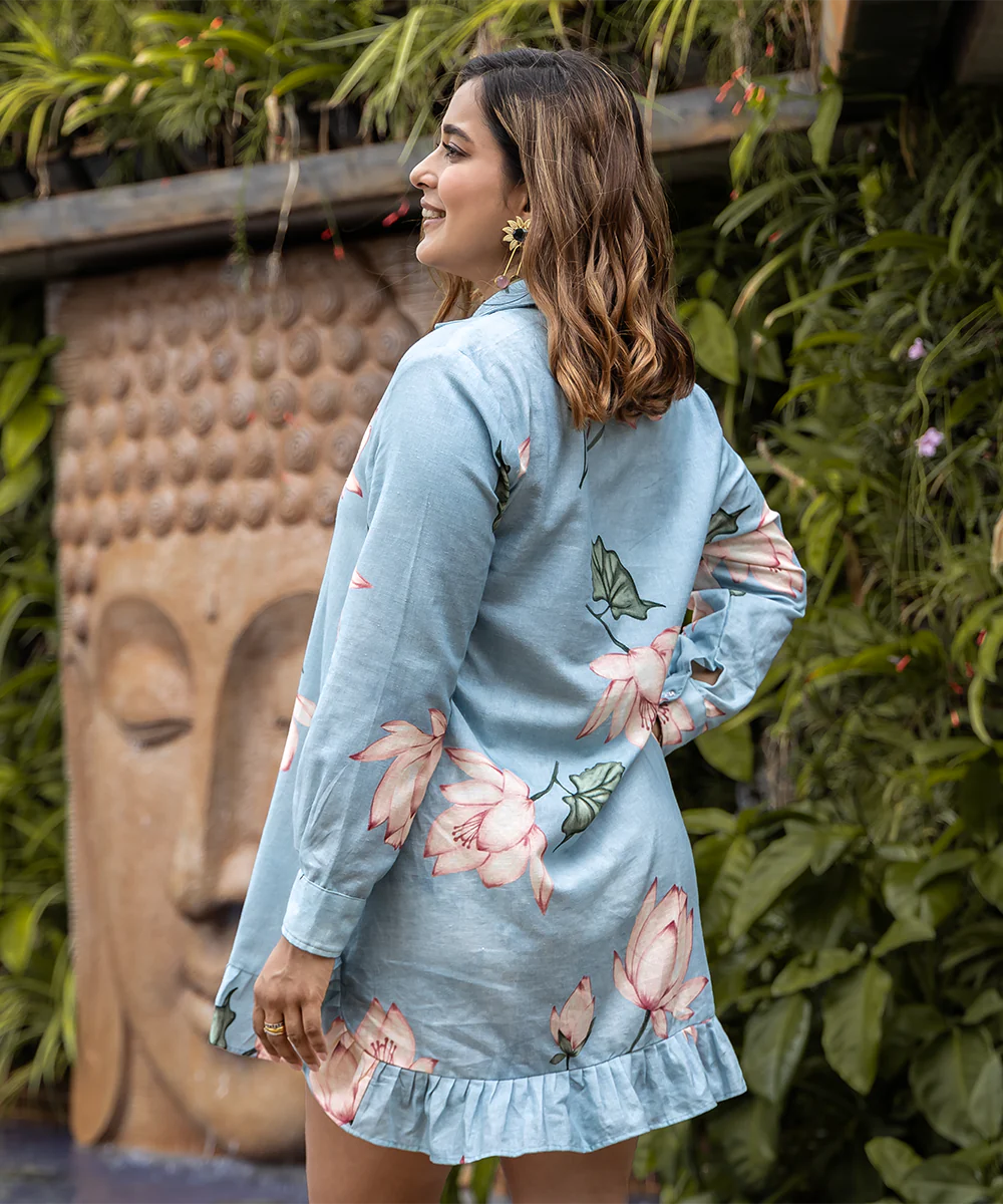 Blue Lotus Dress
