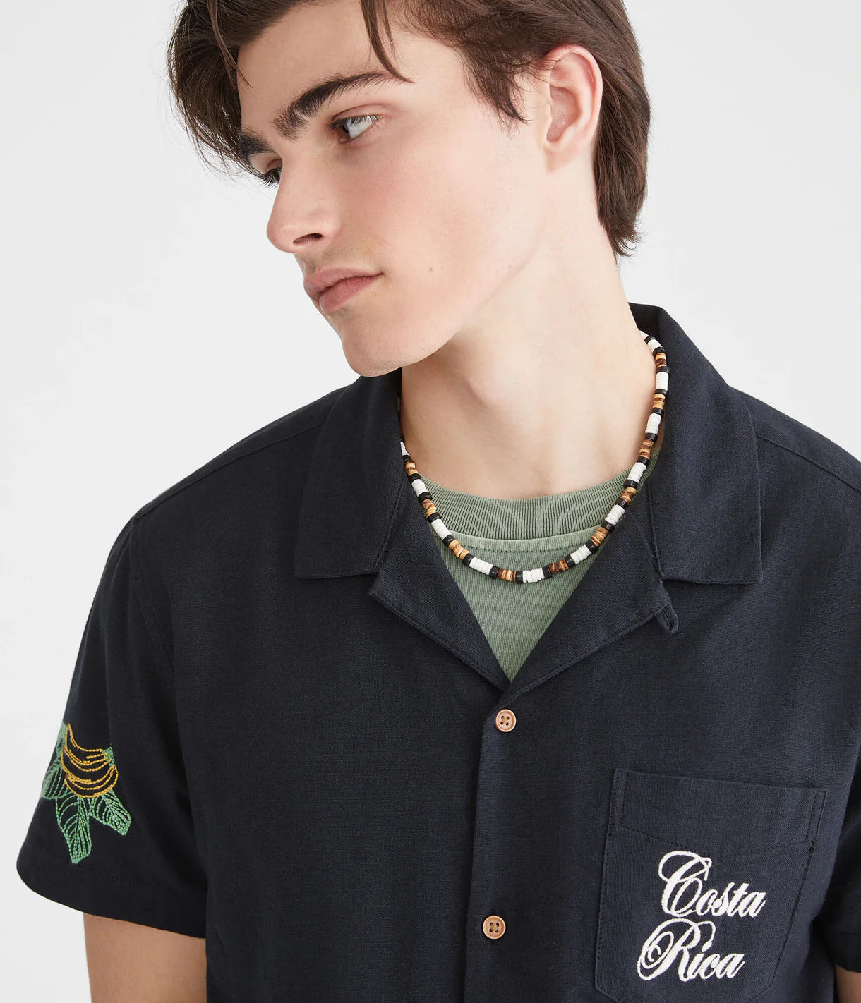 Palm Linen Shirt