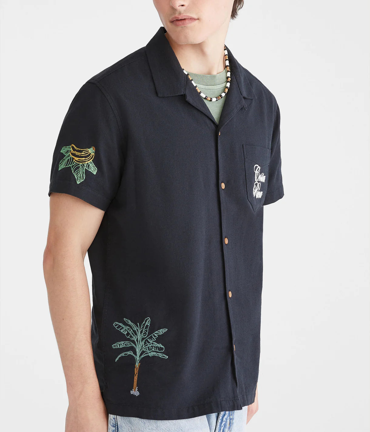 Palm Linen Shirt