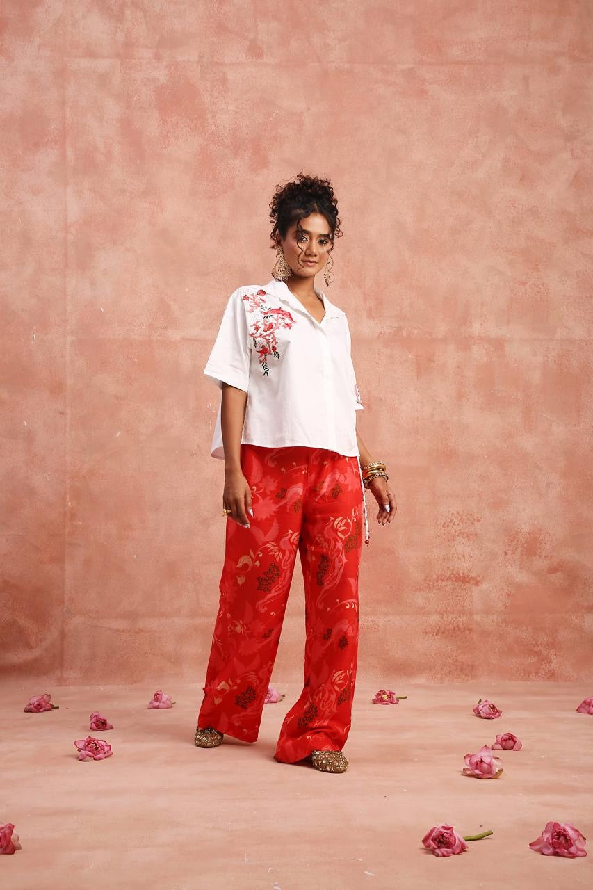 Red Co-ord Set