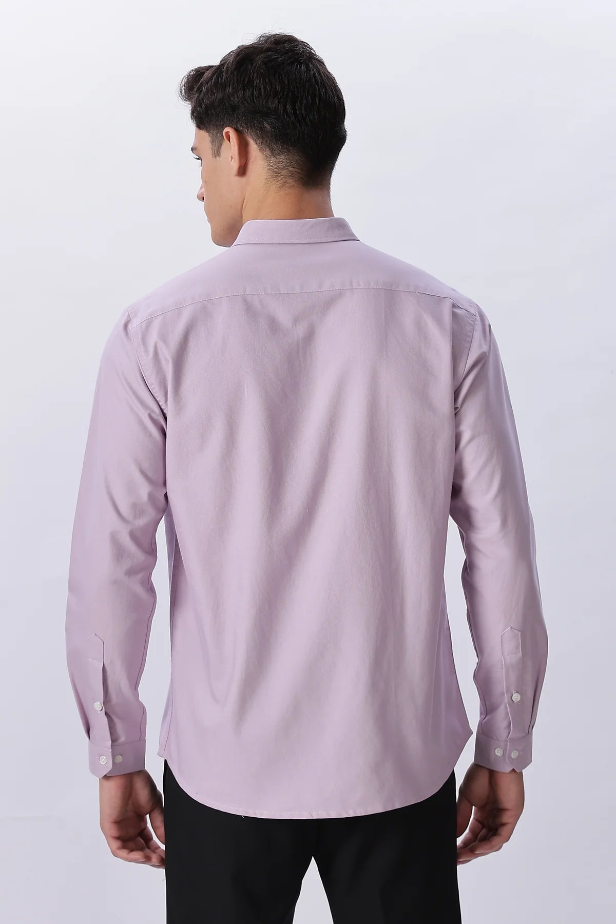 Lagos Lilac Pre-washed Oxford Shirt