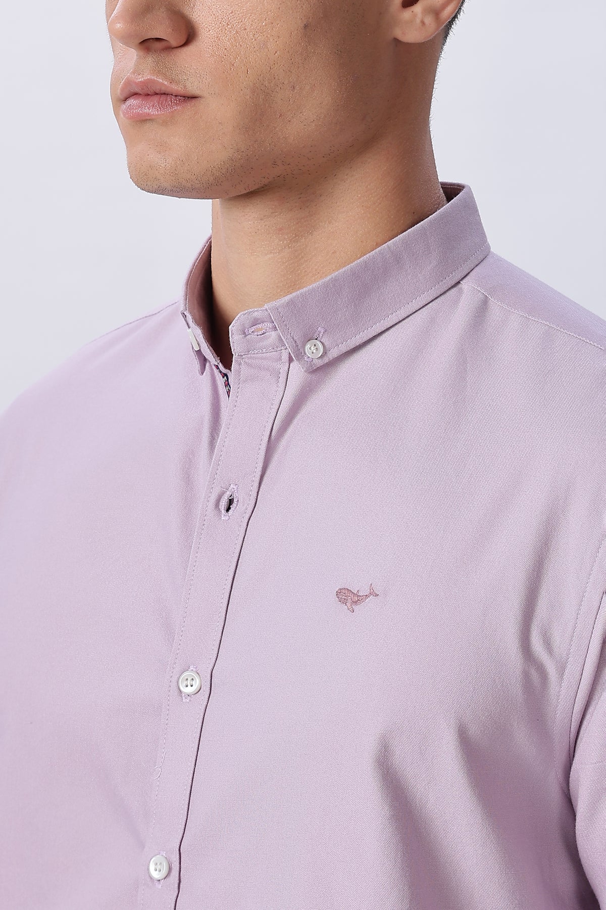 Lagos Lilac Pre-washed Oxford Shirt
