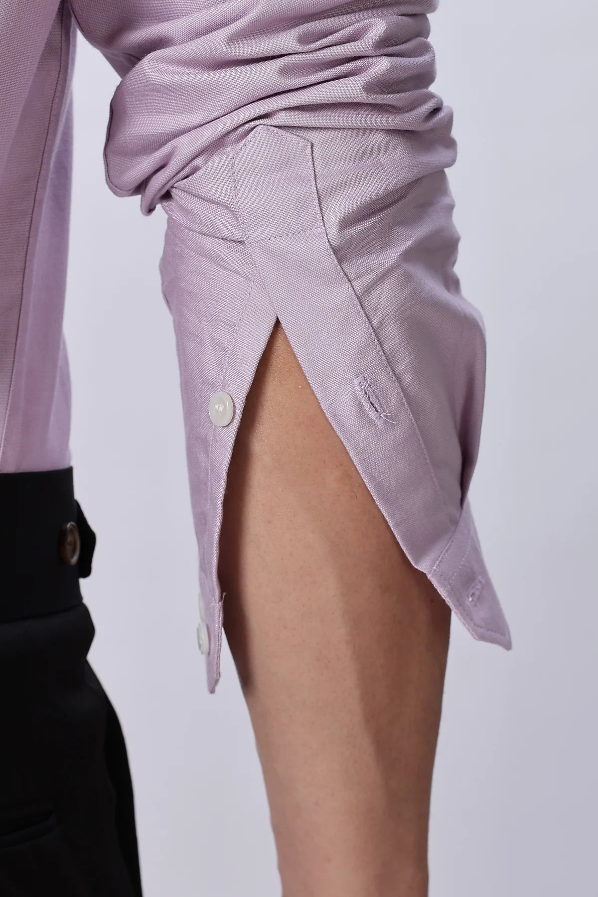 Lagos Lilac Pre-washed Oxford Shirt