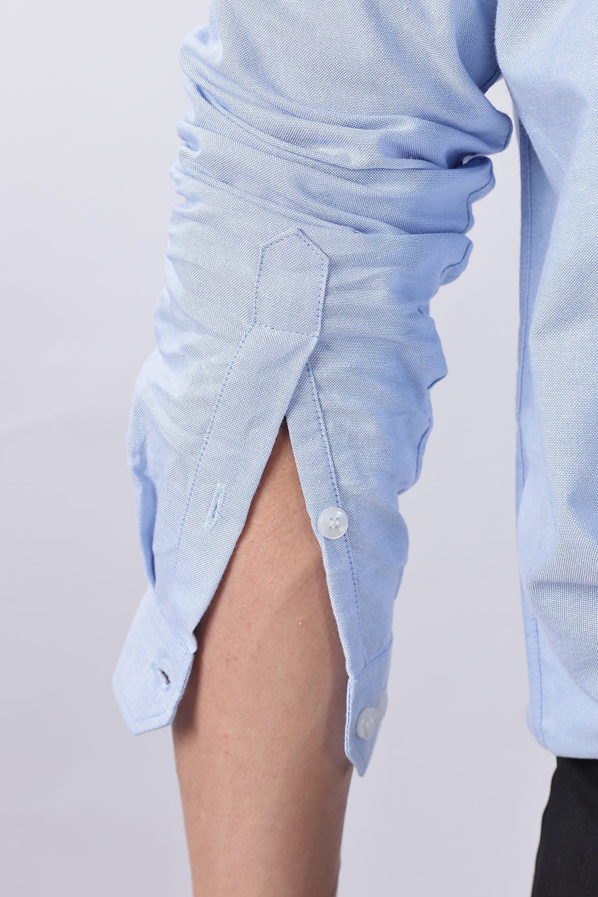 Classic Blue Pre-washed Oxford Shirt