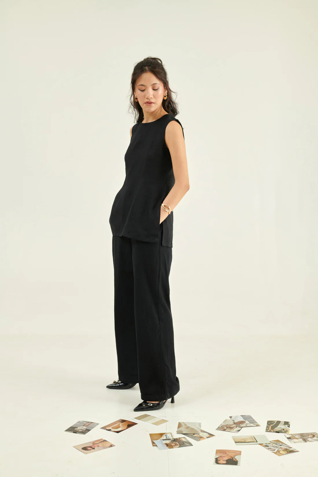 Black Long Top