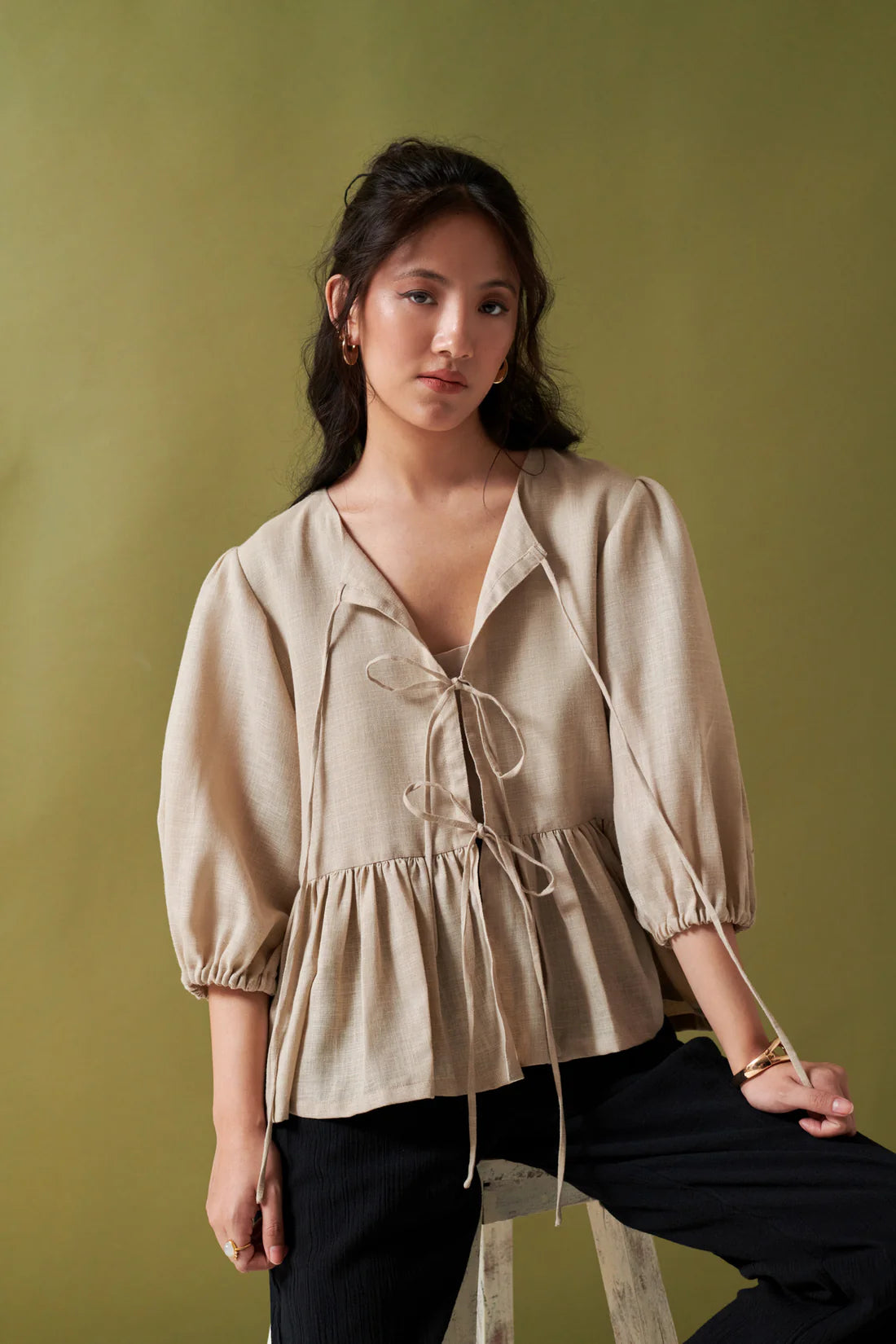 Taupe Top