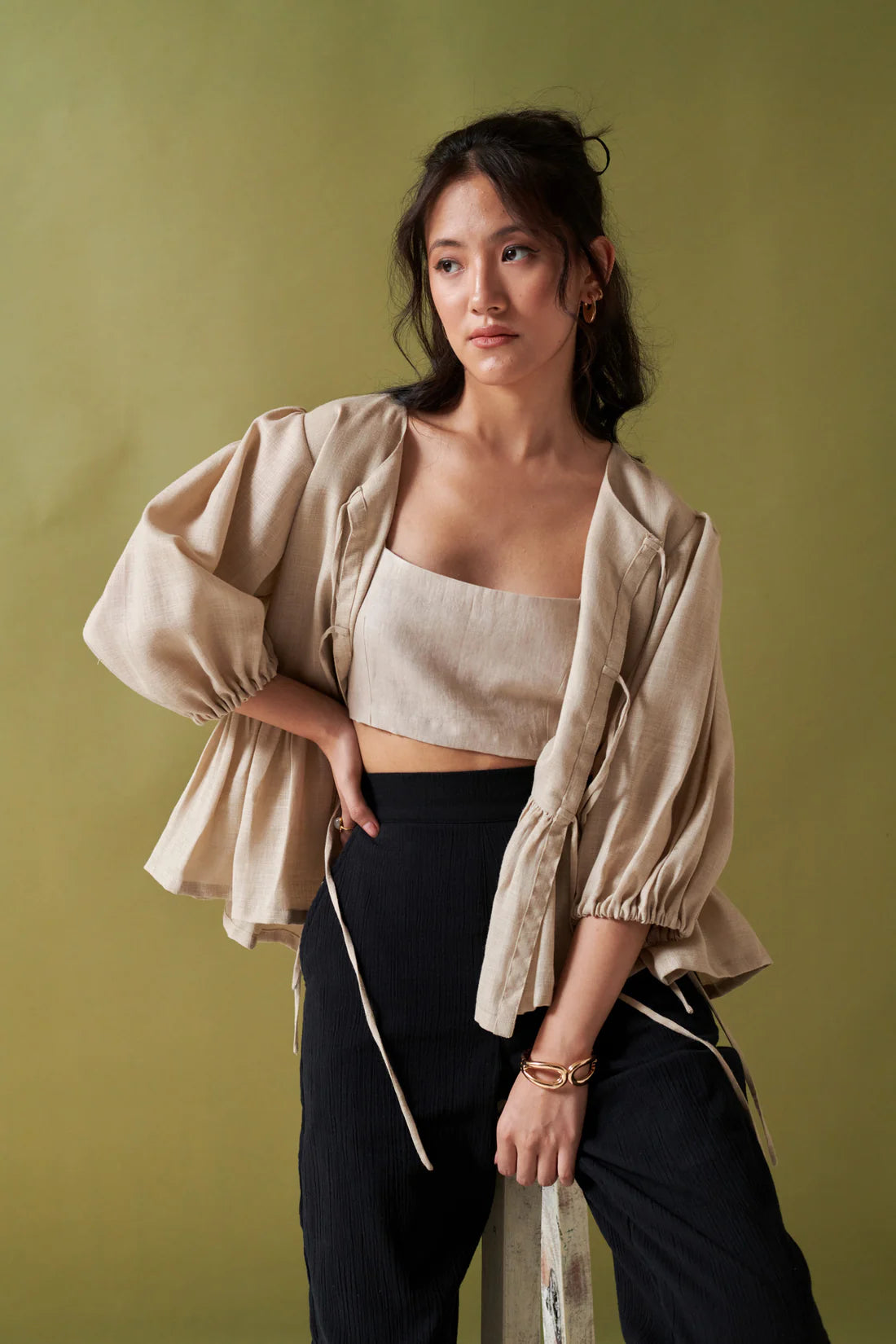 Taupe Top