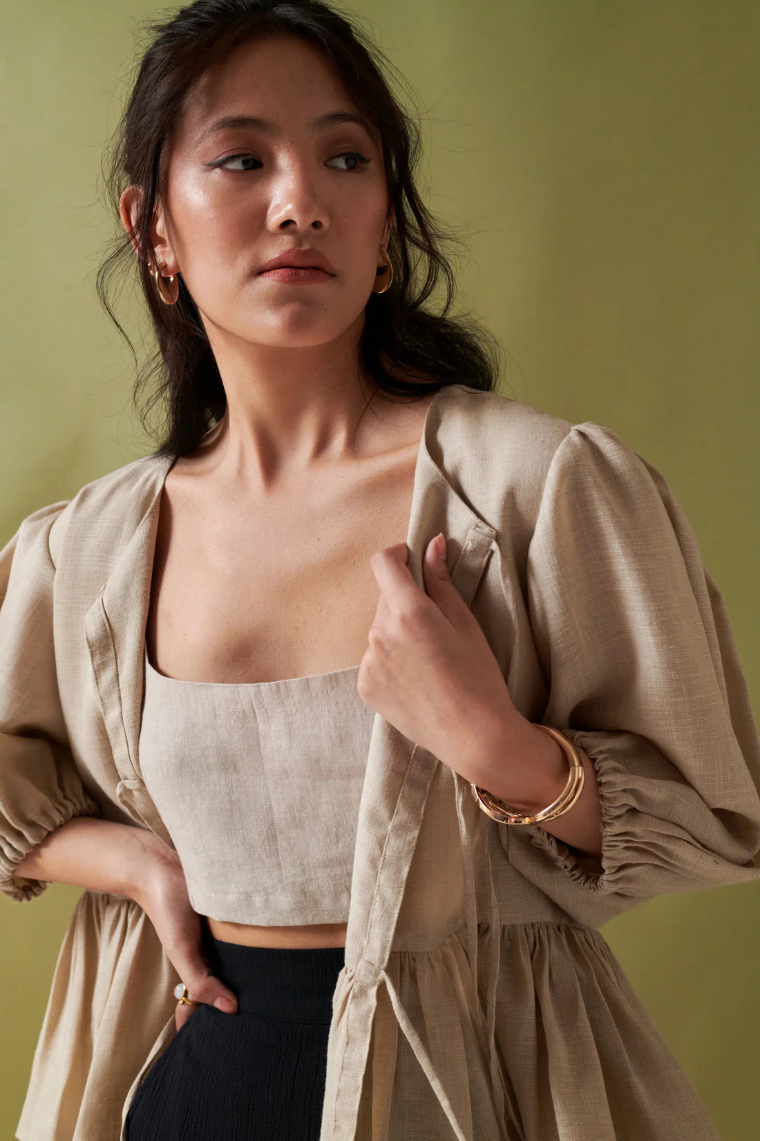 Taupe Top