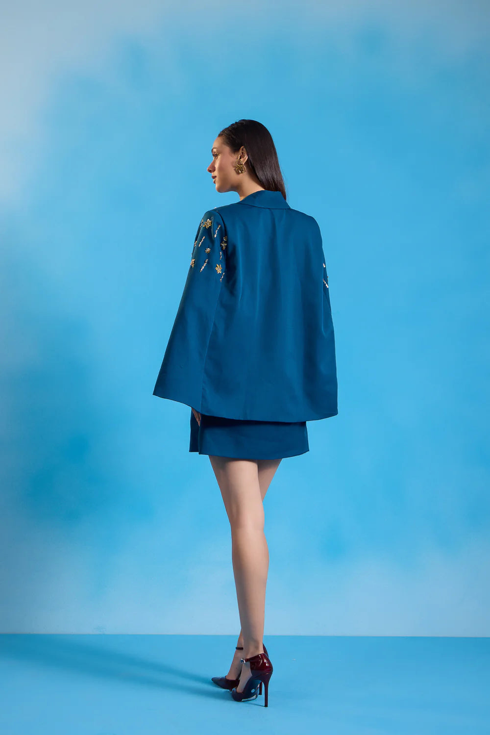Gilded Blazer Dress