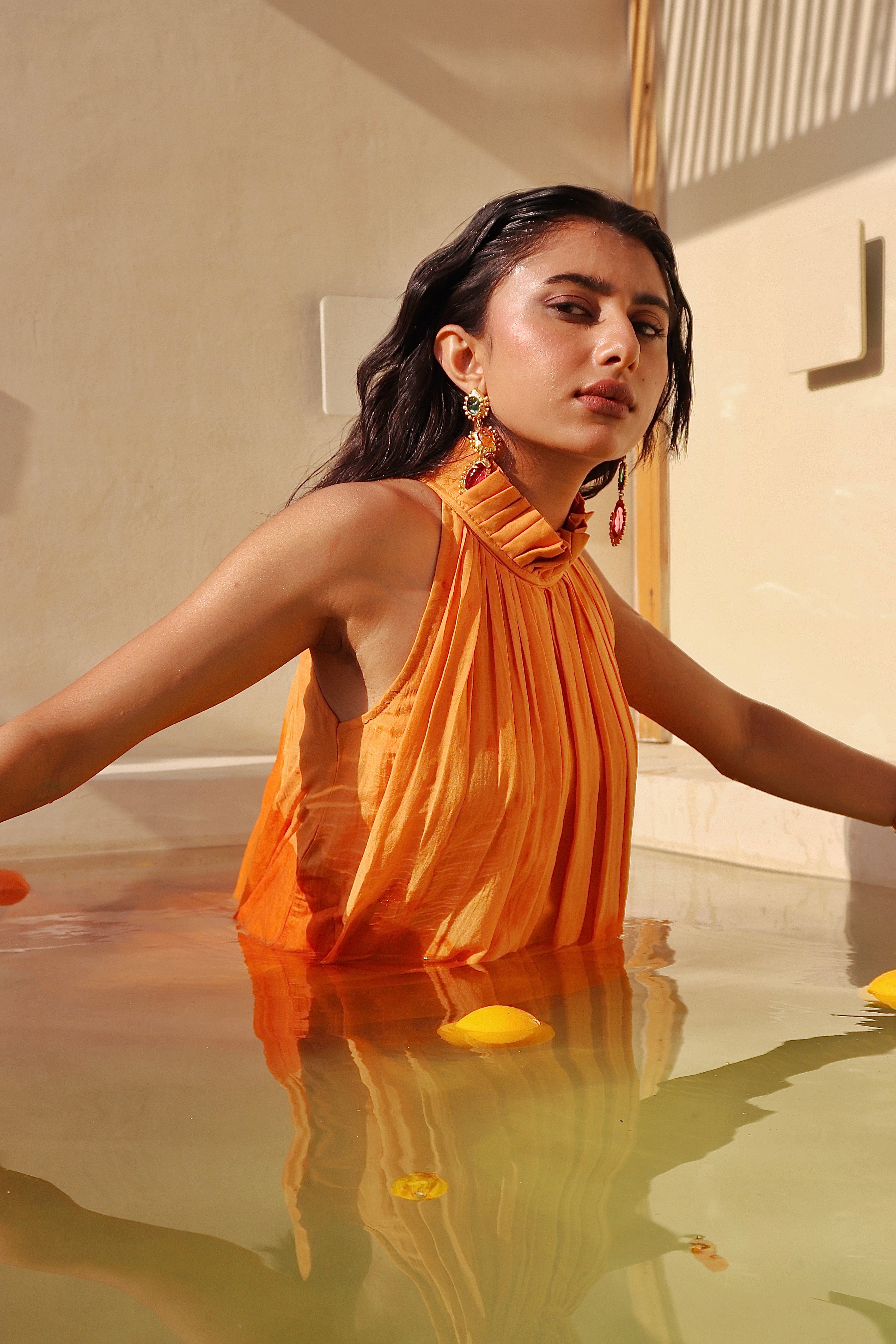 Dream Orange Dress