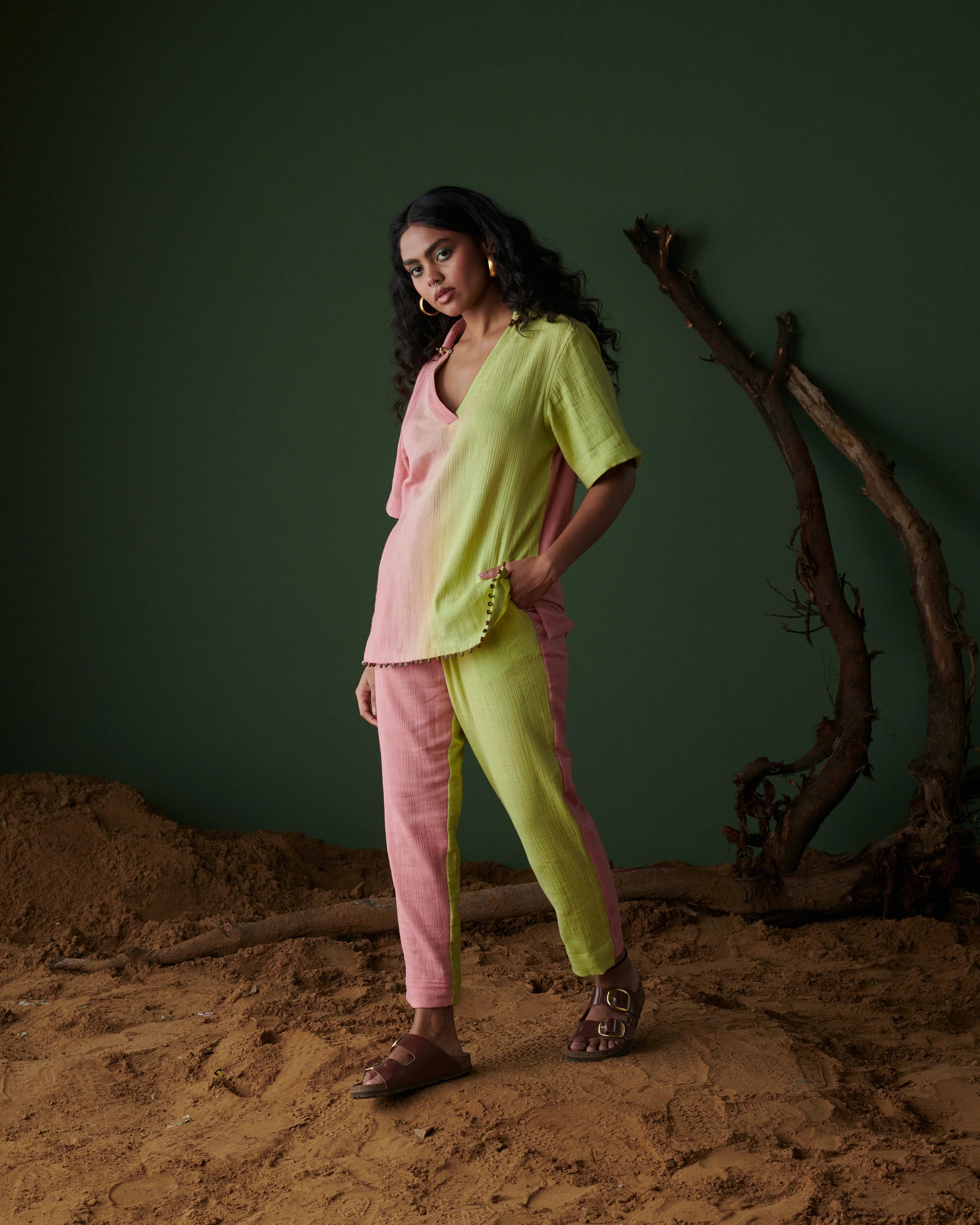 Barfi Bloom Co-ord Set