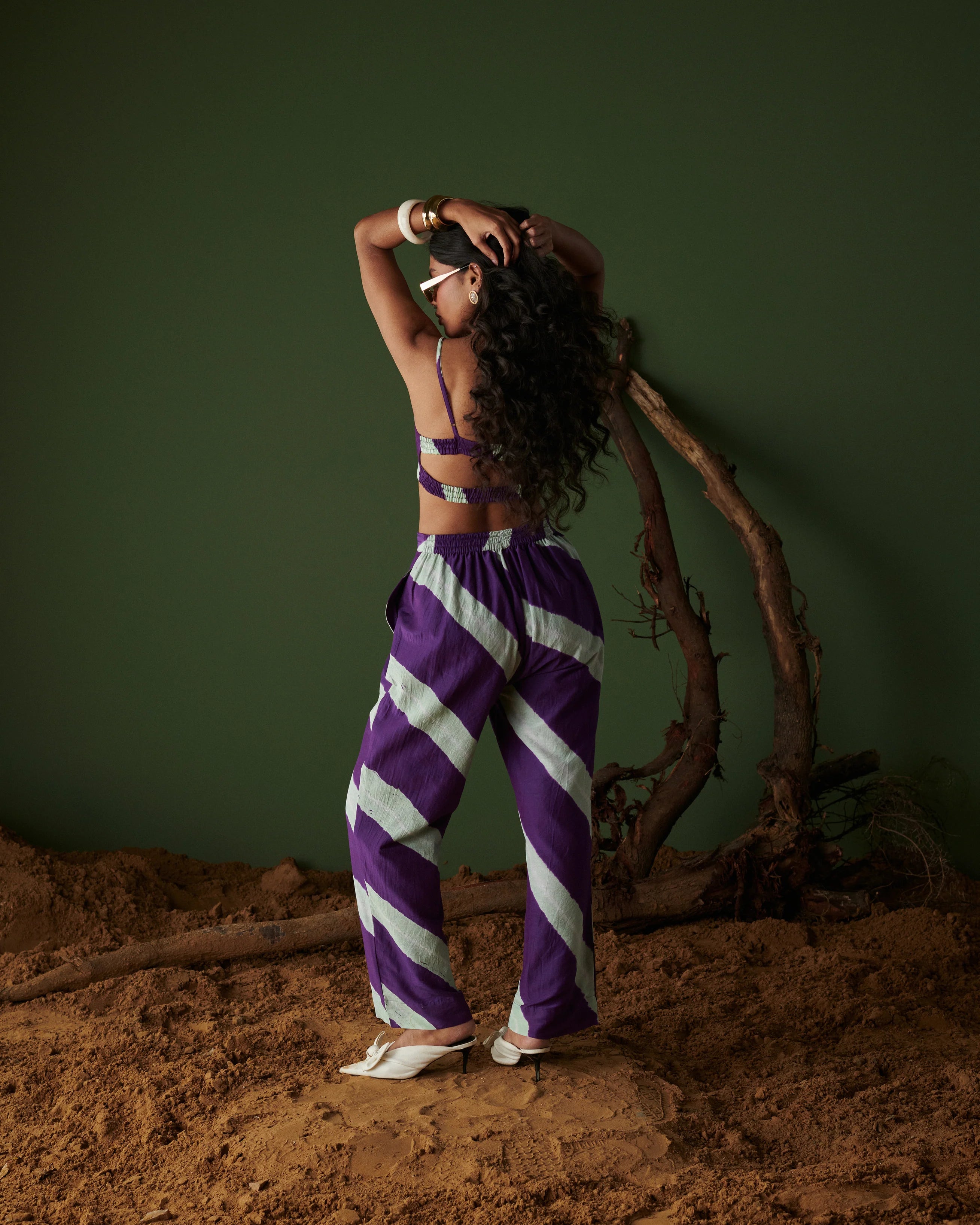 Jamun Swirl Pants