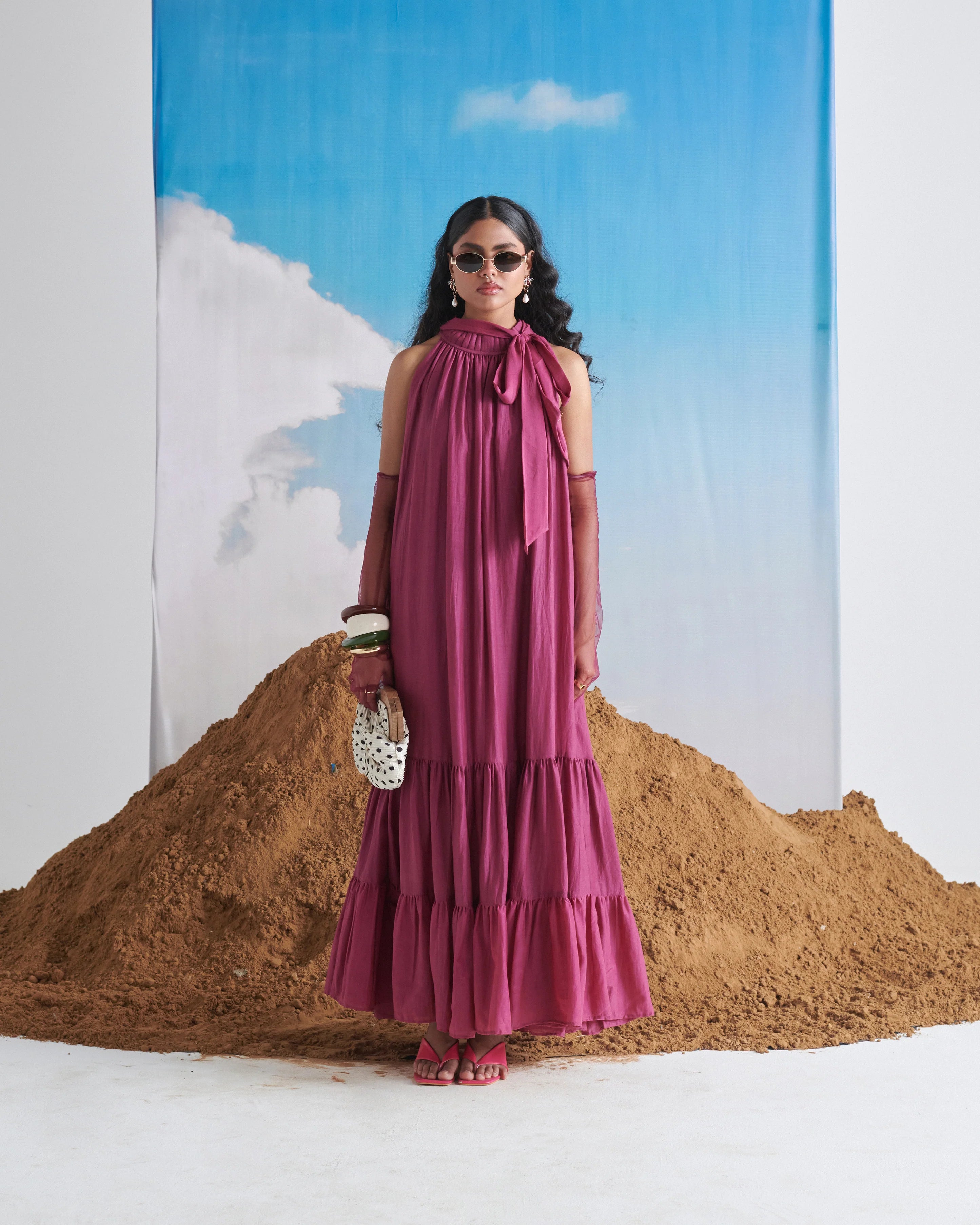 Falsa Sharbet Maxi Dress