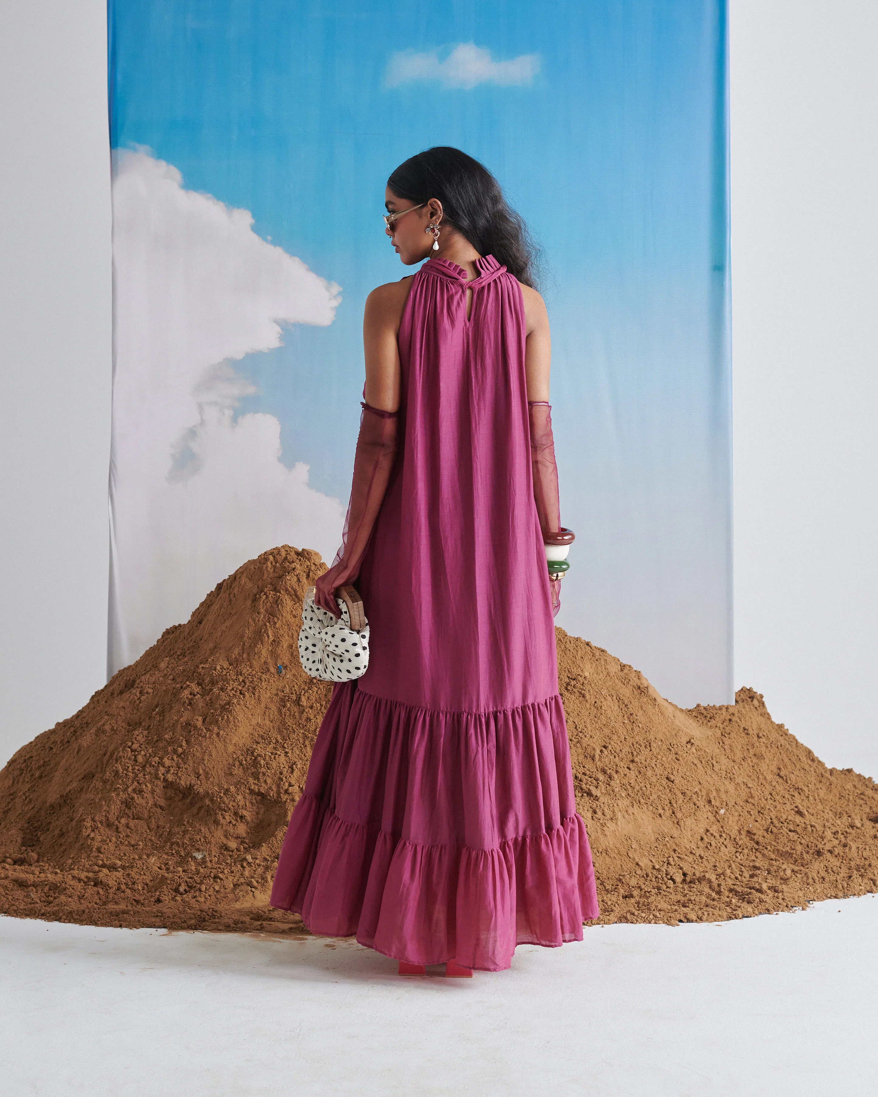 Falsa Sharbet Maxi Dress