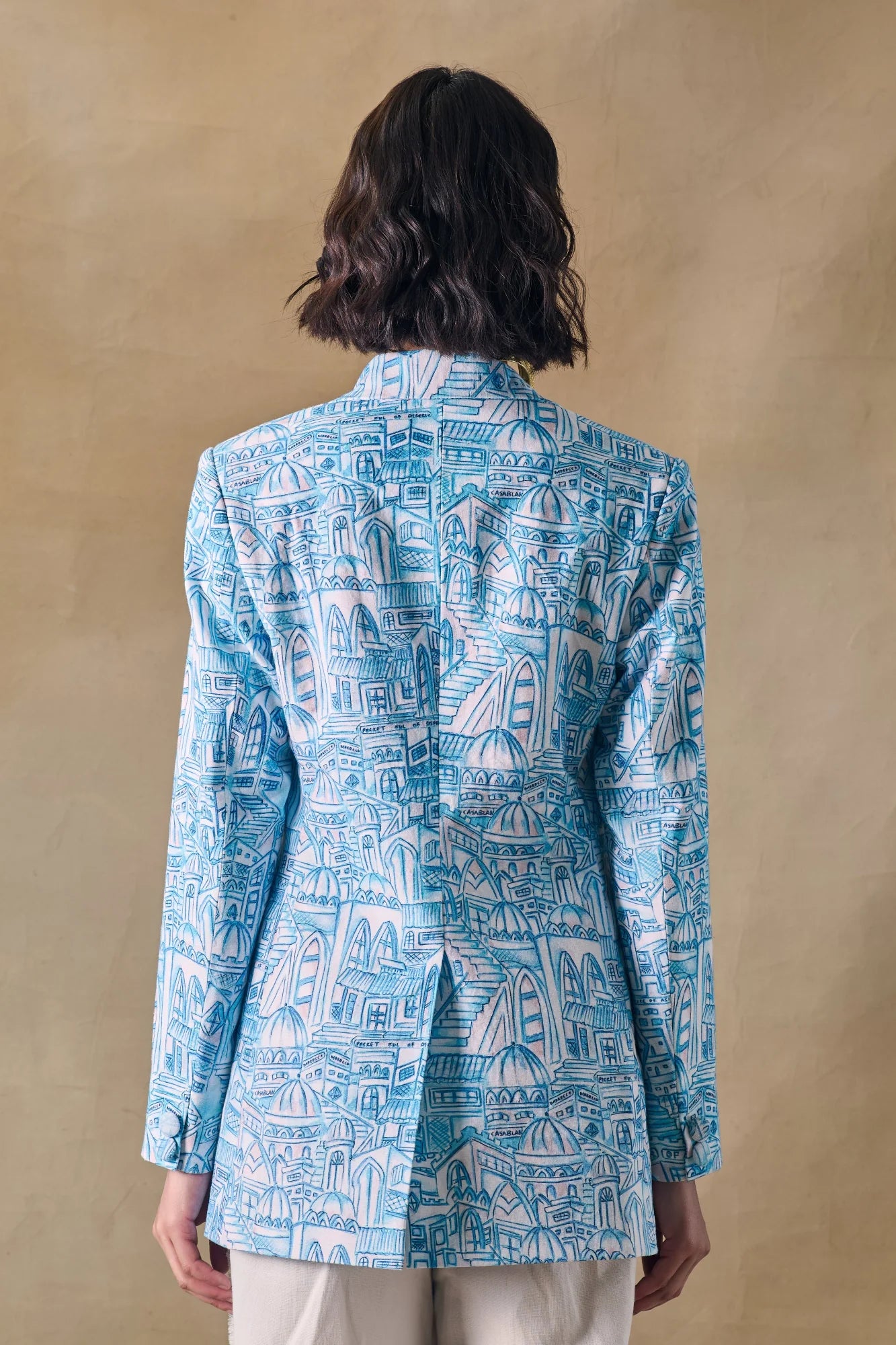 Blue Landscape Blazer