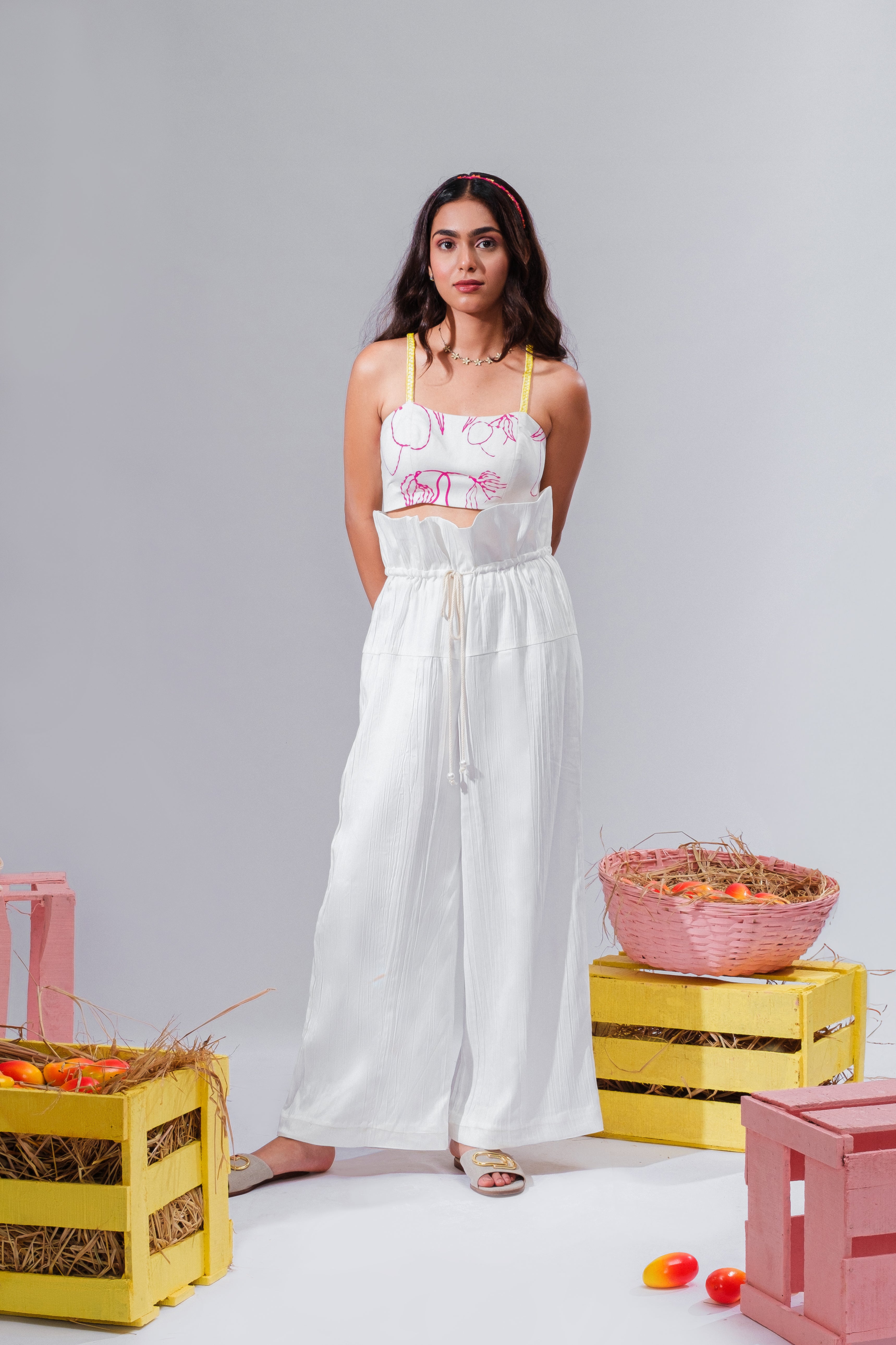 Oyster Paper-bag Trouser