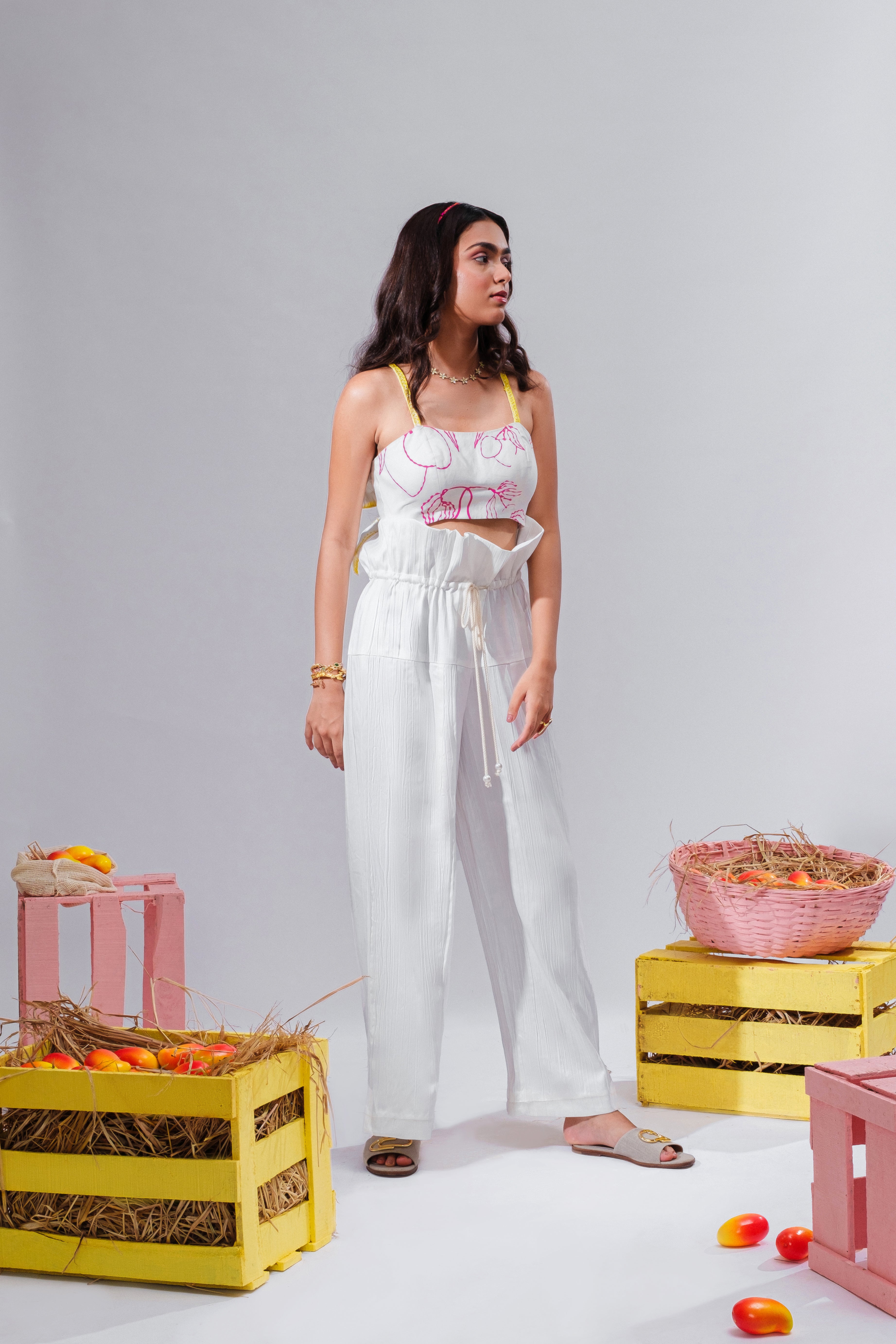 Oyster Paper-bag Trouser