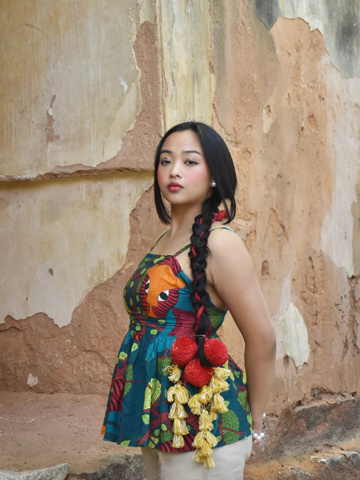Vanraj Peplum Top