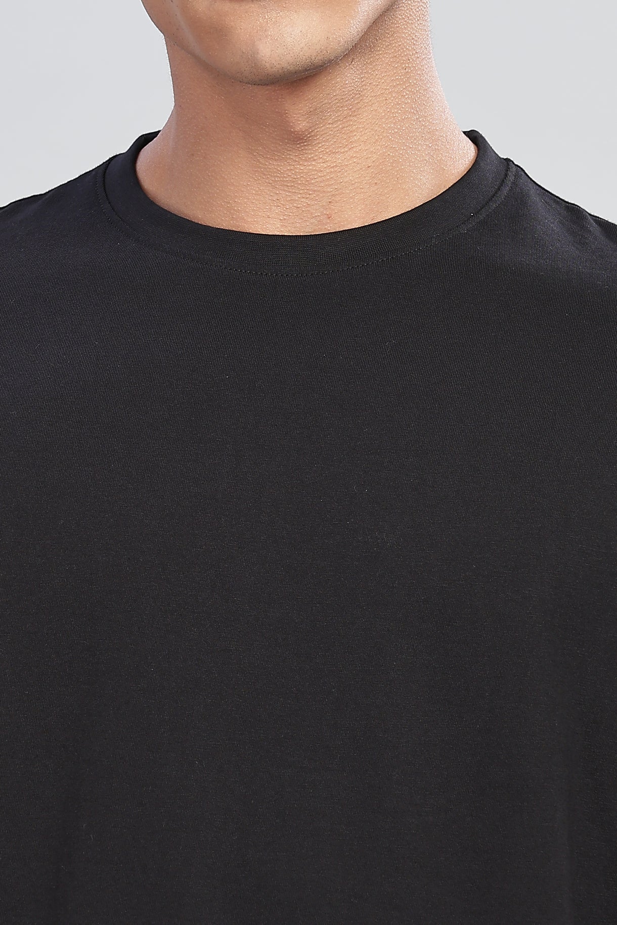 Ocean Print Drop Shoulder T-shirt