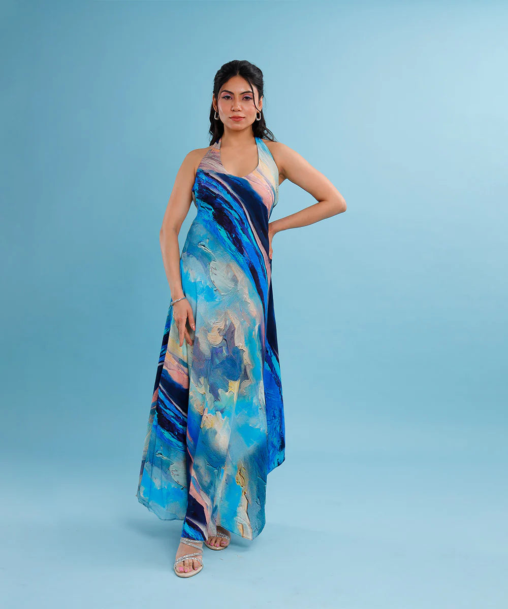 Celeste Bias Cut Dress