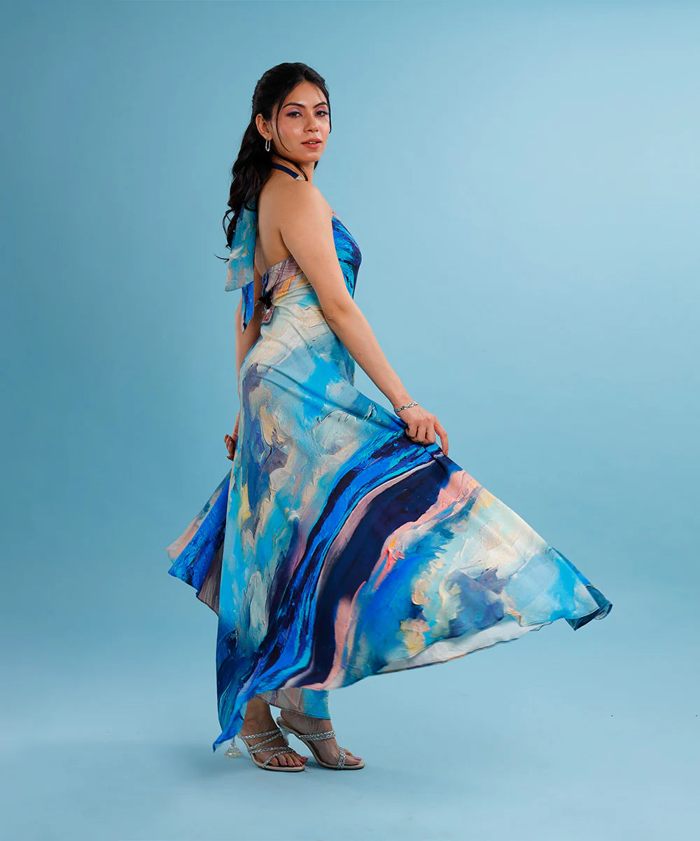 Celeste Bias Cut Dress