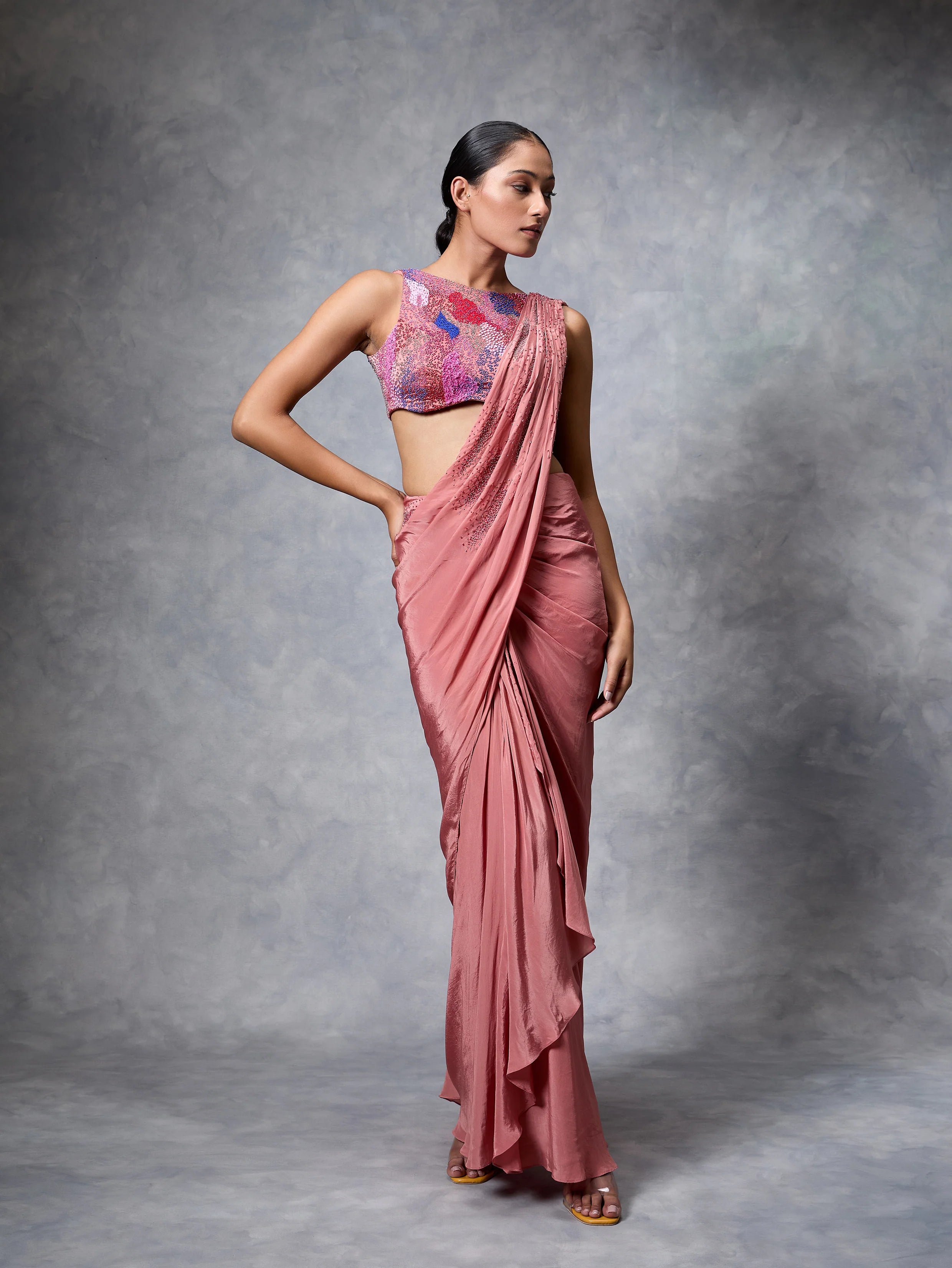 The Sprinkle Saree Set