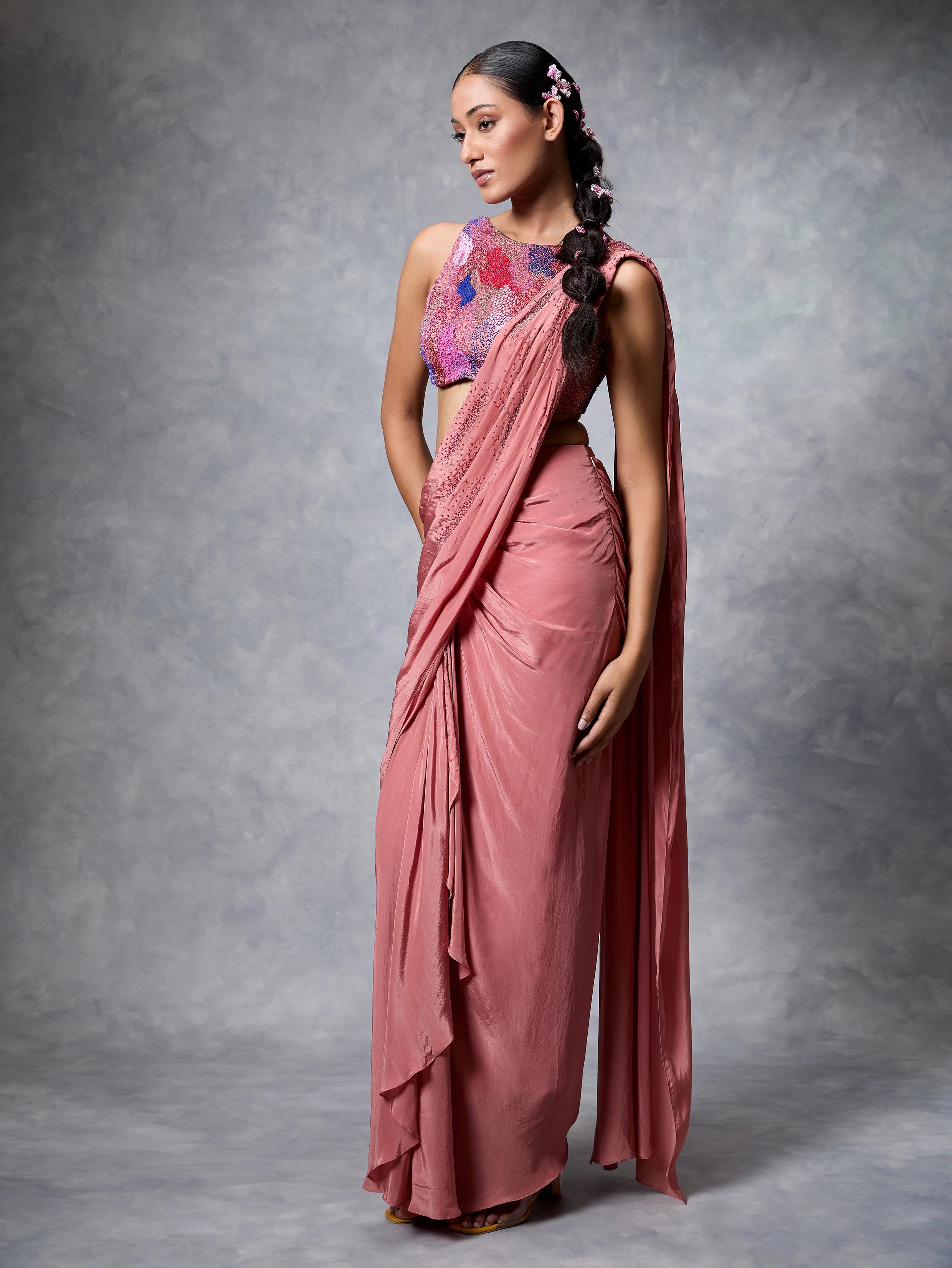 The Sprinkle Saree Set