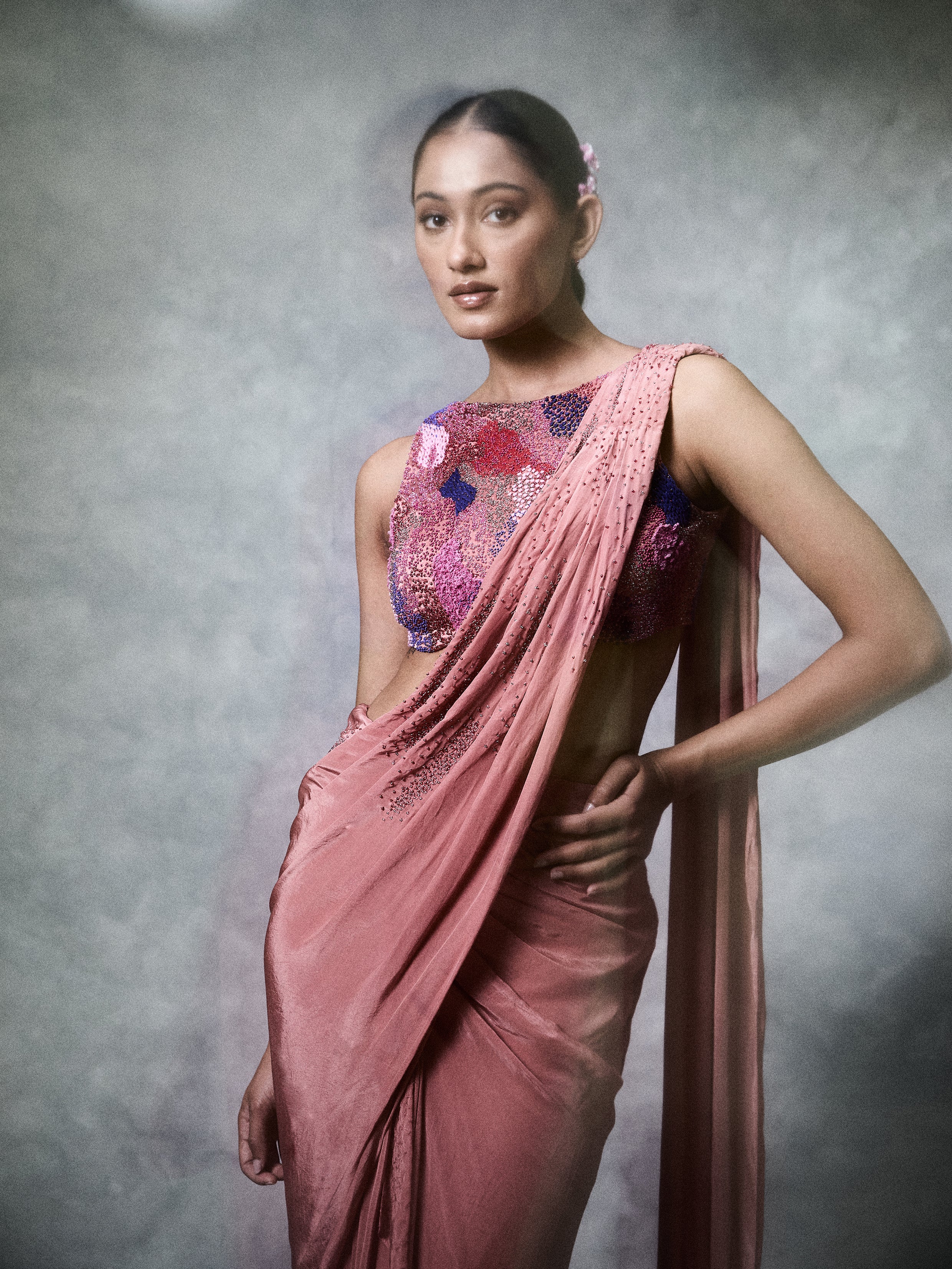 The Sprinkle Saree Set