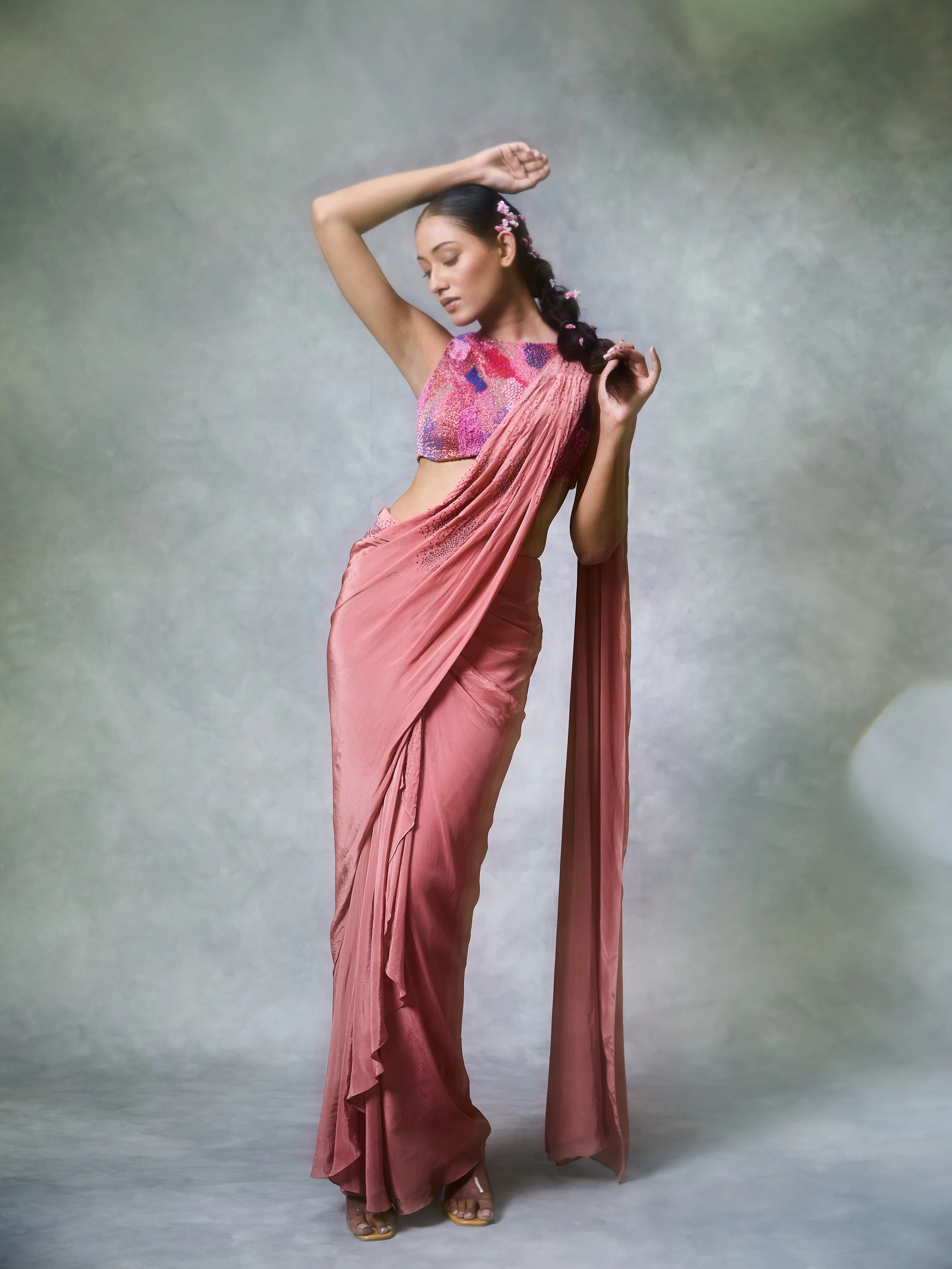 The Sprinkle Saree Set