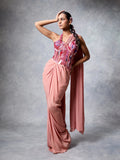 The Sprinkle Corset Saree Set