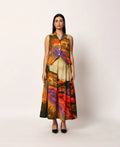 Chiyo waistcoat and skirt set