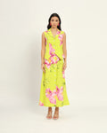 Tsubaki waistcoat and skirt set