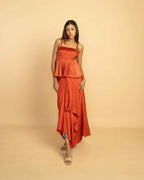 The Olivea Top (terracotta)