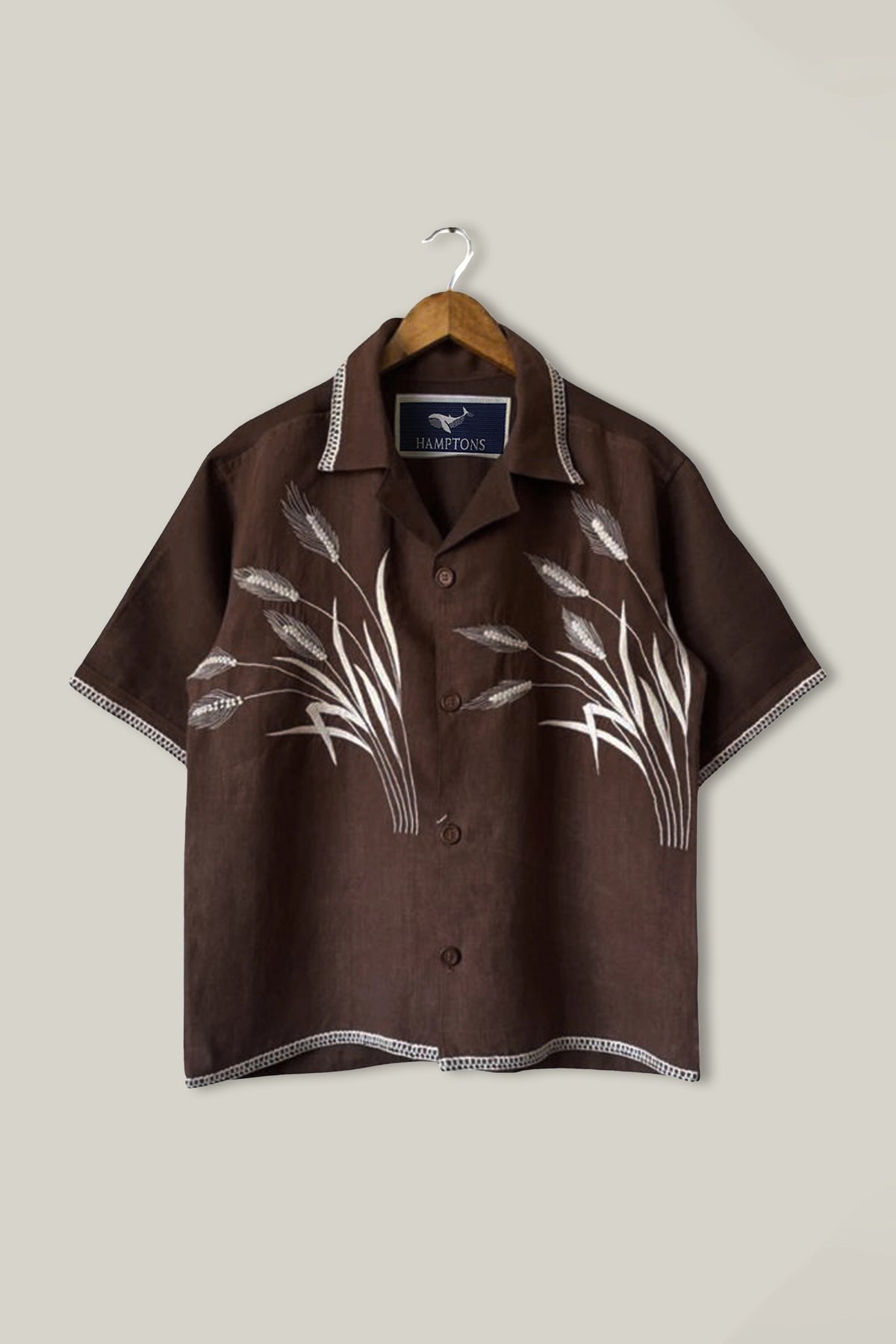 Houston Barley Embroidery Shirt