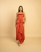 The Olivea Top (terracotta)