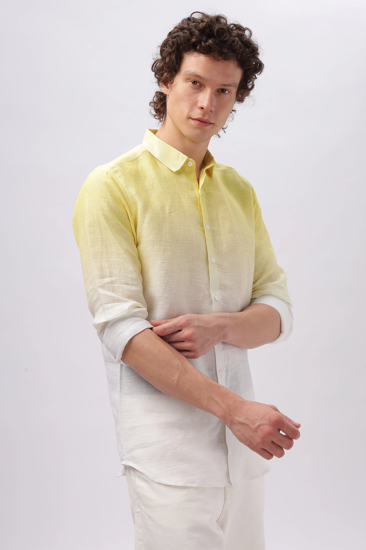 Ombrè 100% Natural Lemon Shirt