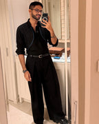 Cairo Kantha Linen Shirt (Chef Shivesh Bhatia's Special)